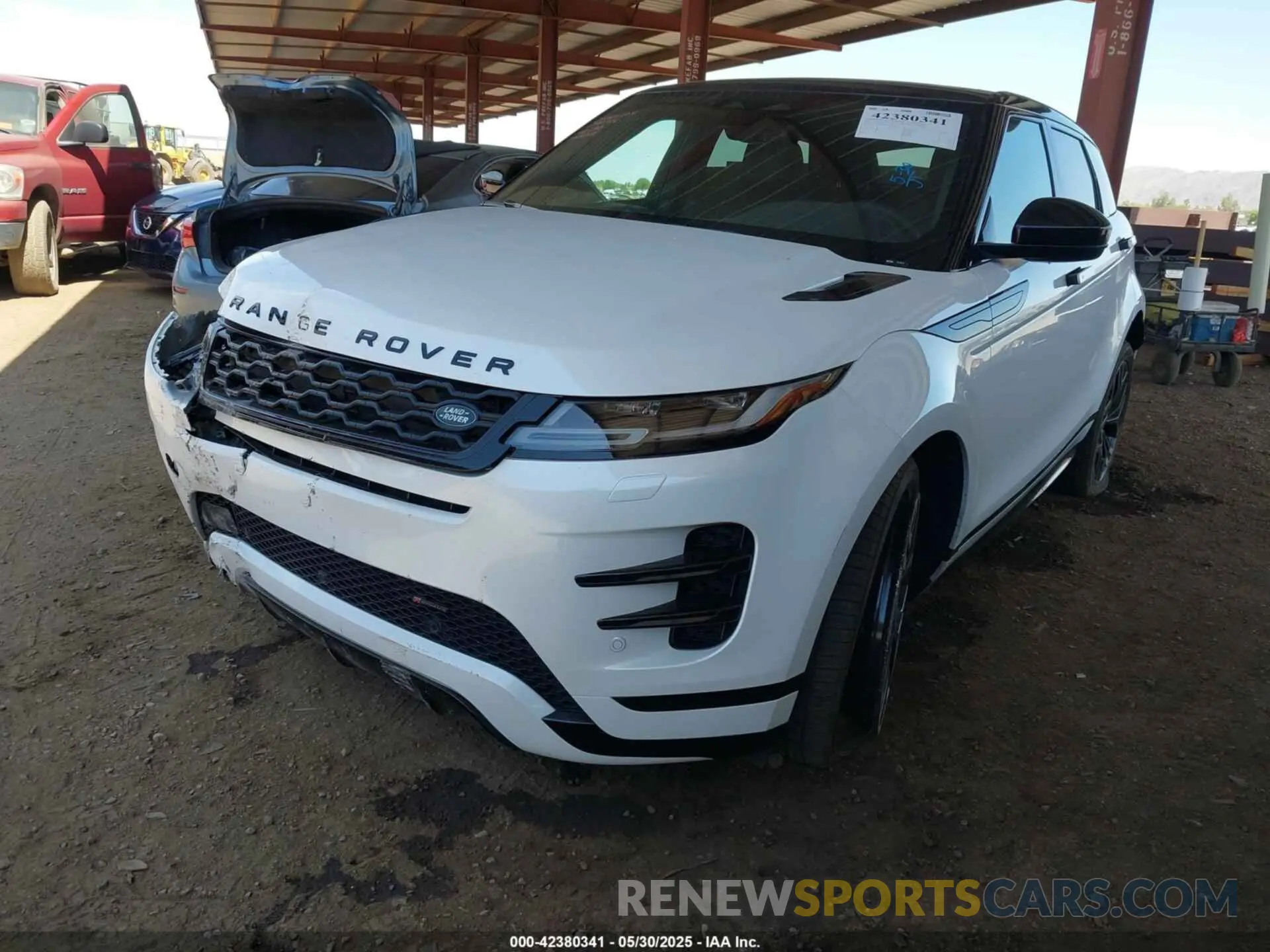 2 Photograph of a damaged car SALZL2FX0PH221794 LAND ROVER RANGE ROVER EVOQUE 2023