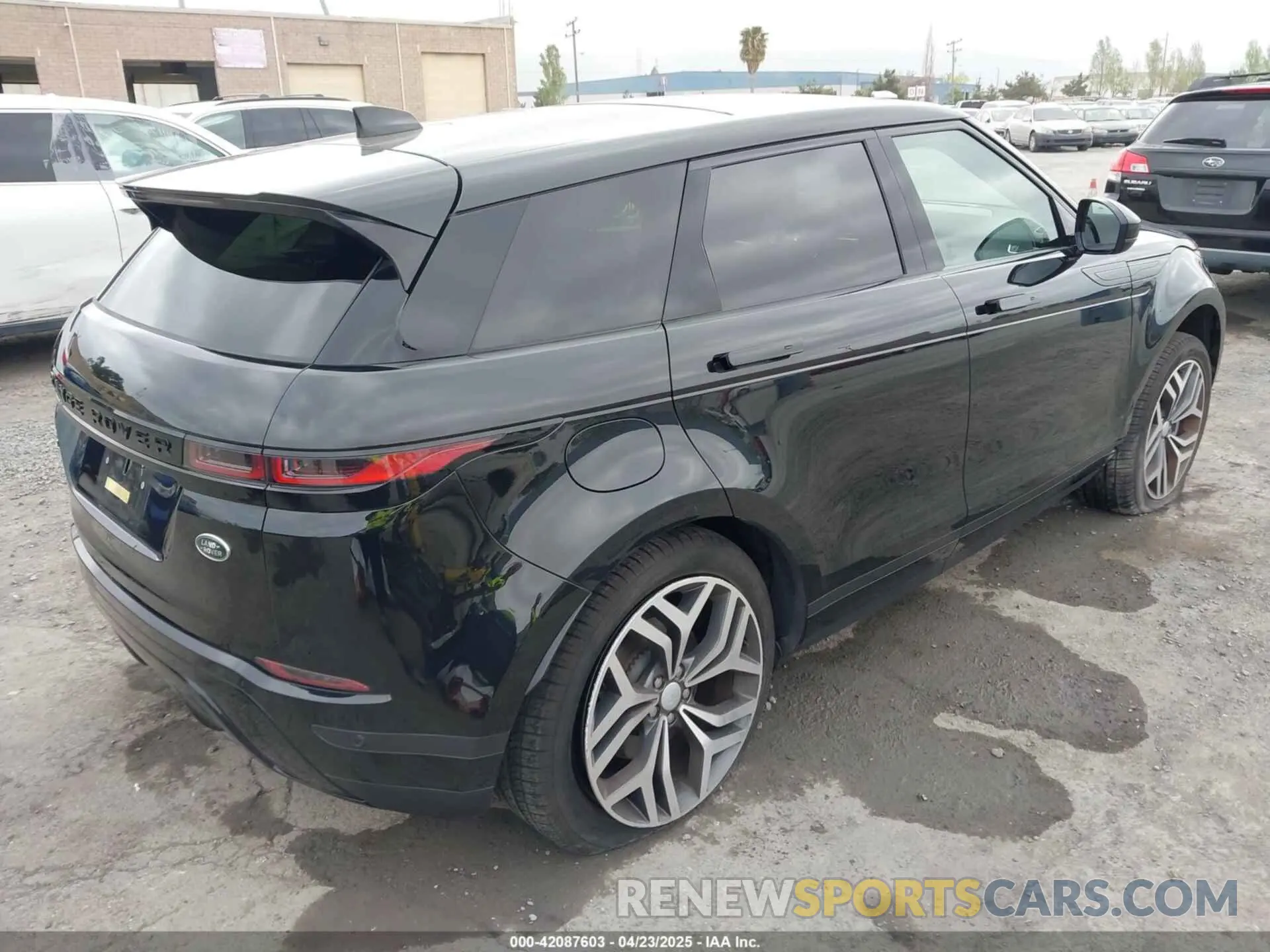 4 Фотография поврежденного автомобиля SALZP2FX6PH203711 LAND ROVER RANGE ROVER EVOQUE 2023