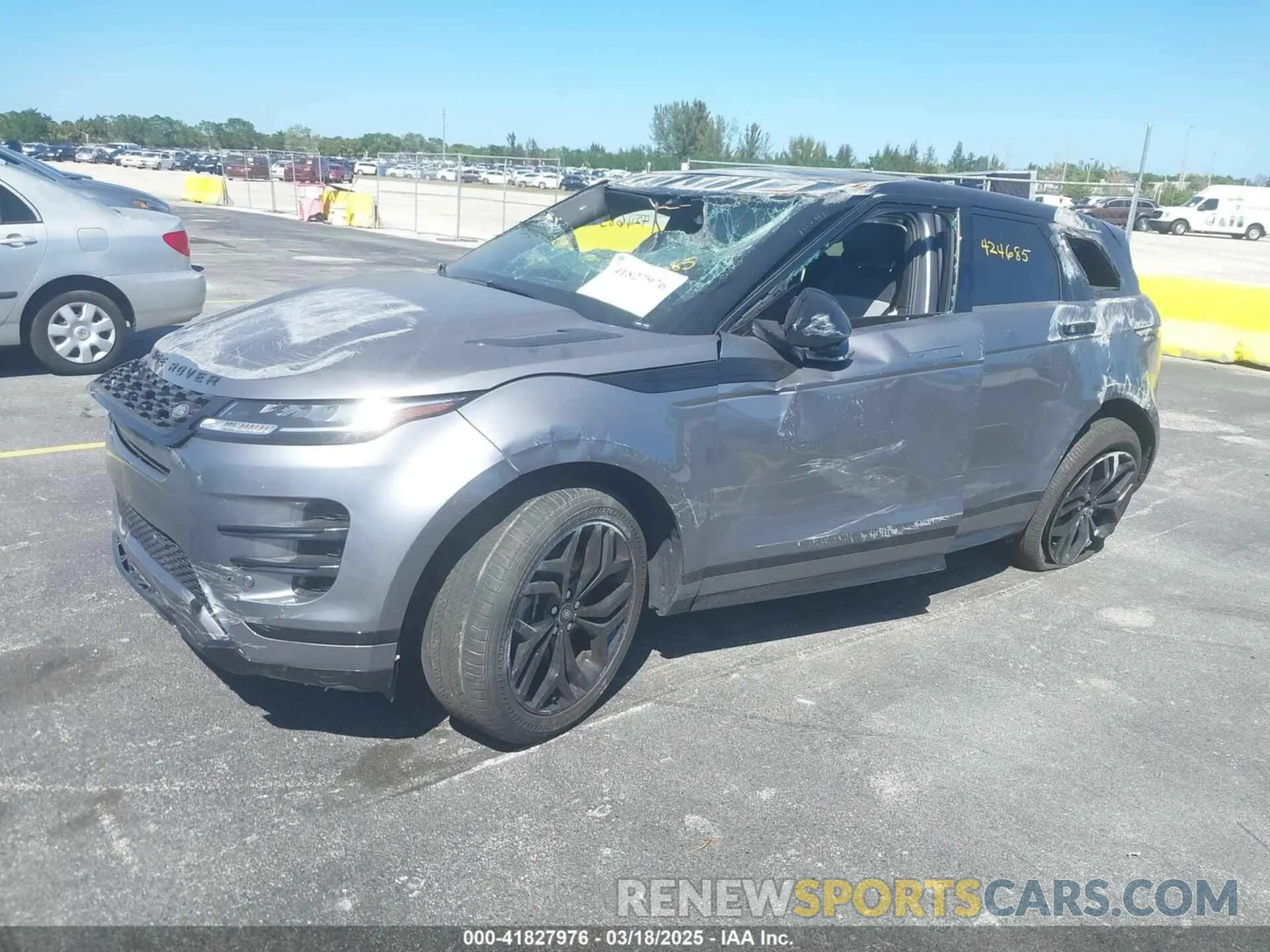 2 Фотография поврежденного автомобиля SALZT2FX3PH197989 LAND ROVER RANGE ROVER EVOQUE 2023