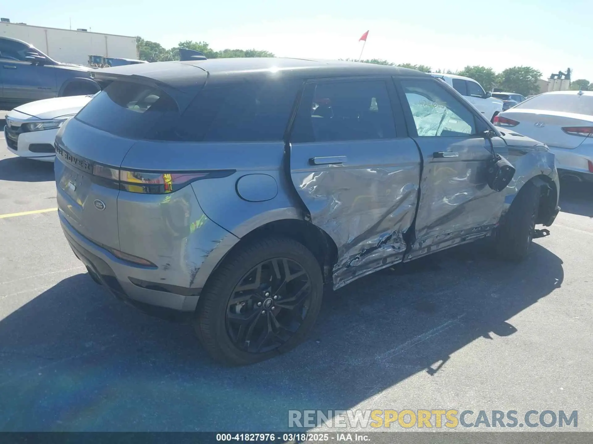 4 Фотография поврежденного автомобиля SALZT2FX3PH197989 LAND ROVER RANGE ROVER EVOQUE 2023