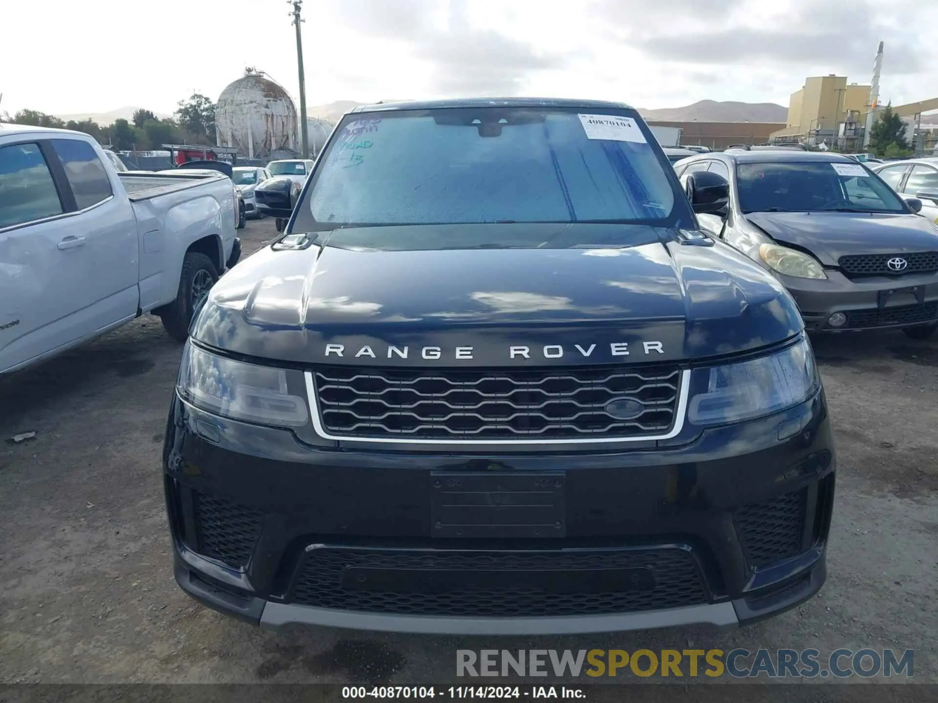 12 Photograph of a damaged car SALWG2RV2KA419246 LAND ROVER RANGE ROVER SPORT 2019