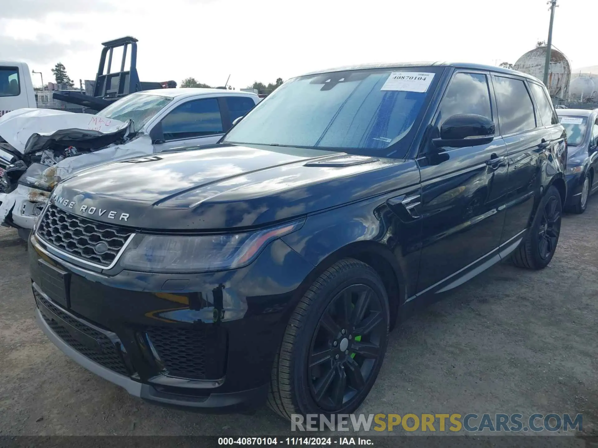 2 Photograph of a damaged car SALWG2RV2KA419246 LAND ROVER RANGE ROVER SPORT 2019