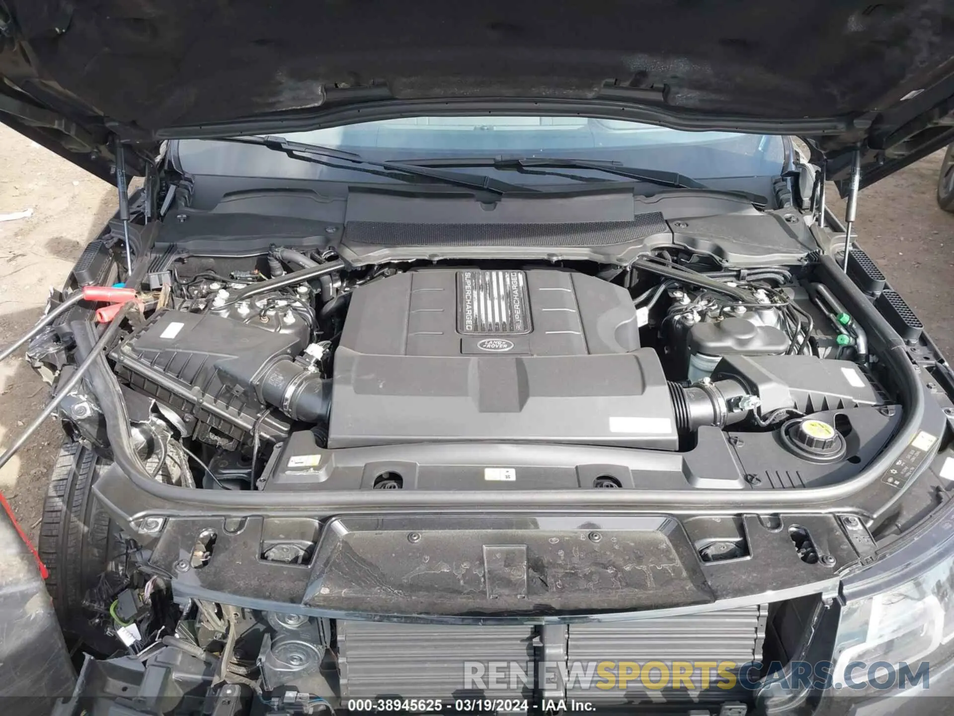 10 Photograph of a damaged car SALWR2RE3KA853718 LAND ROVER RANGE ROVER SPORT 2019