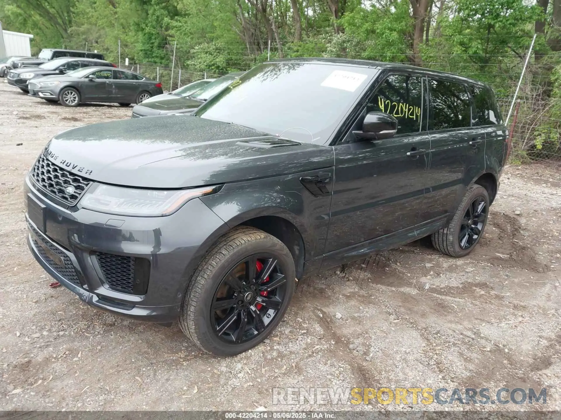 2 Фотография поврежденного автомобиля SALWR2RE5KA825046 LAND ROVER RANGE ROVER SPORT 2019