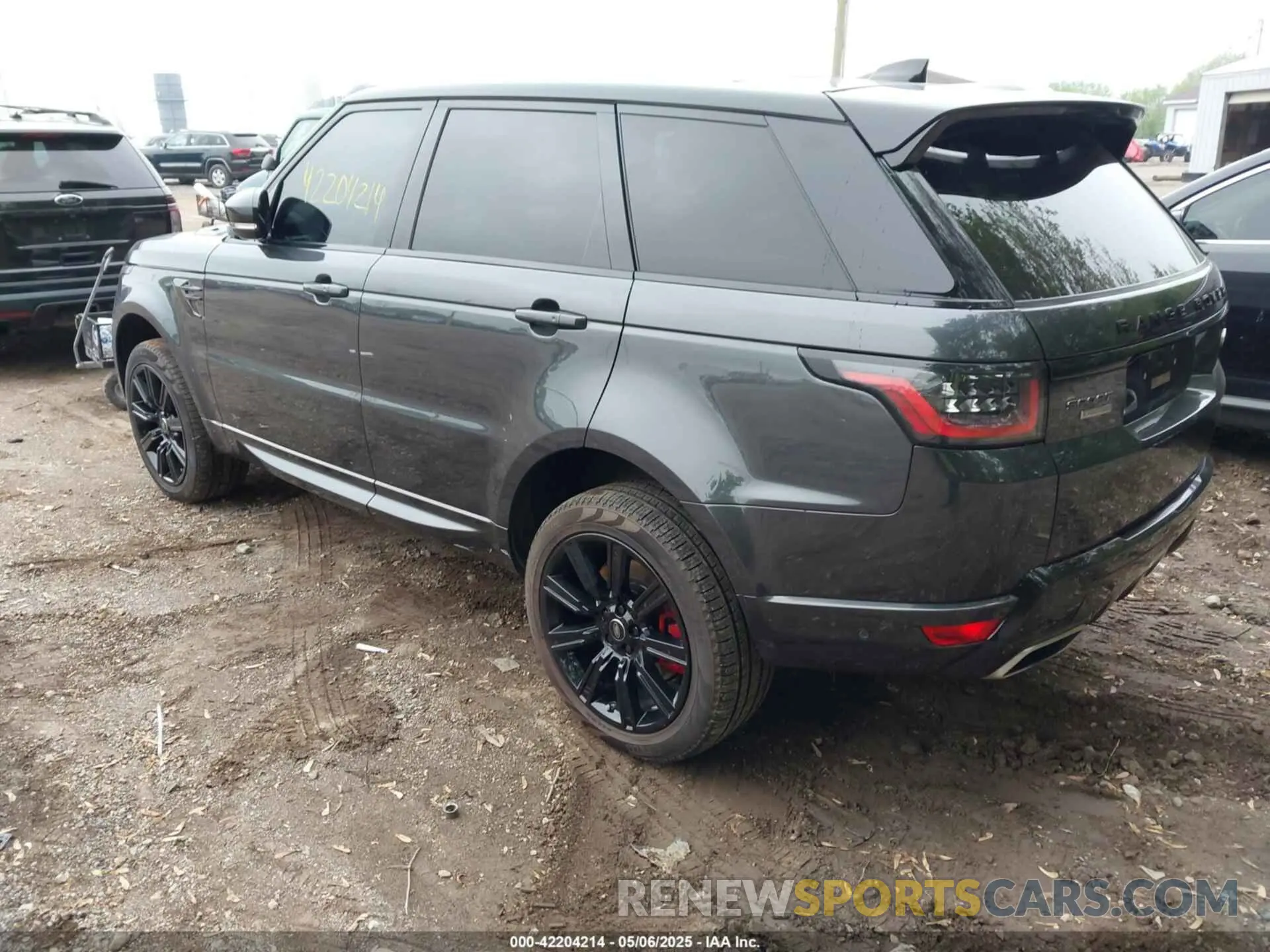 3 Фотография поврежденного автомобиля SALWR2RE5KA825046 LAND ROVER RANGE ROVER SPORT 2019