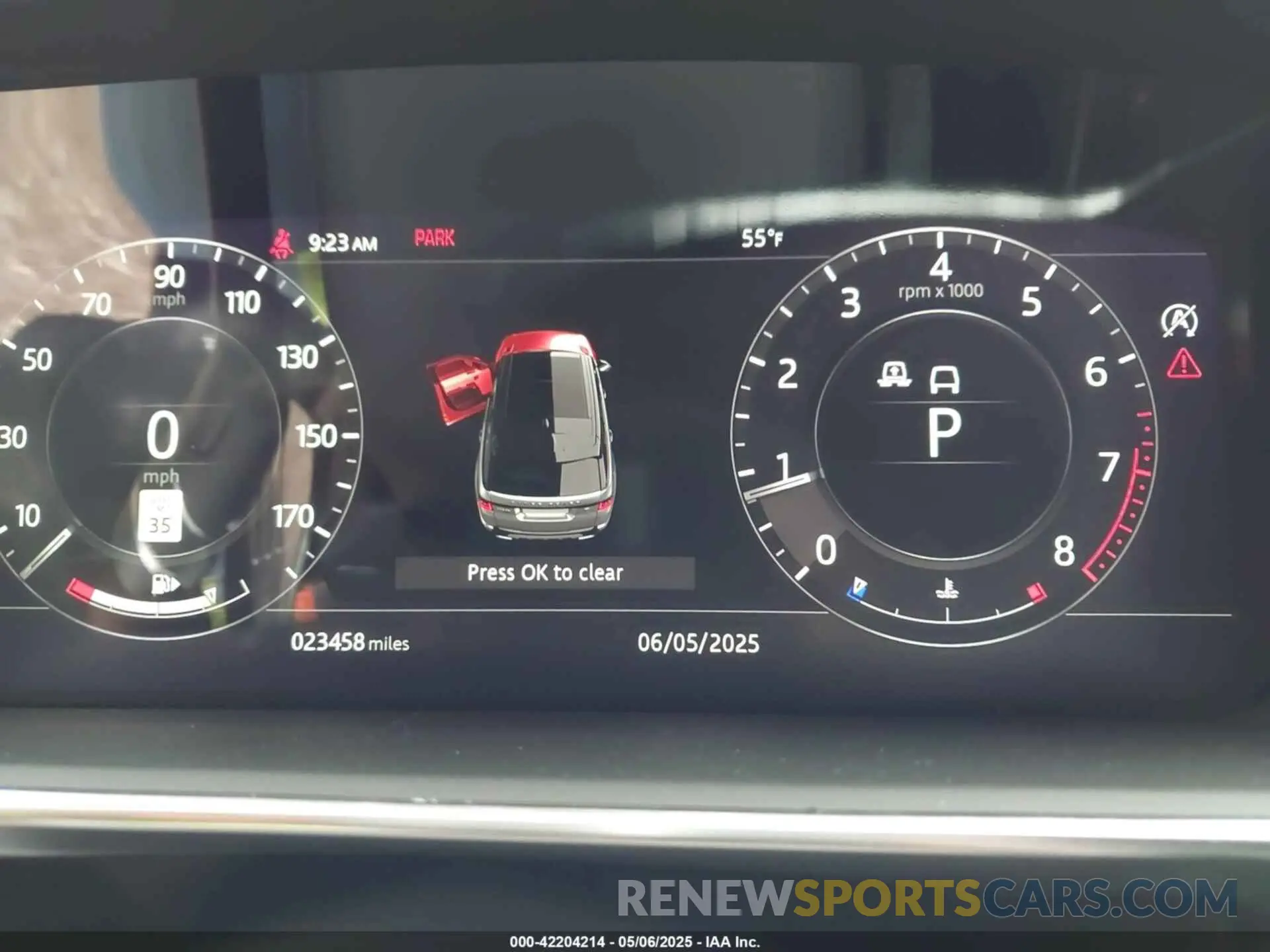 7 Фотография поврежденного автомобиля SALWR2RE5KA825046 LAND ROVER RANGE ROVER SPORT 2019