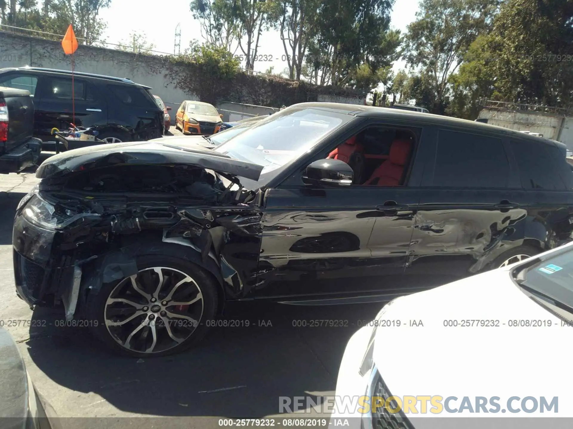 6 Photograph of a damaged car SALWR2RE7KA830121 LAND ROVER RANGE ROVER SPORT 2019