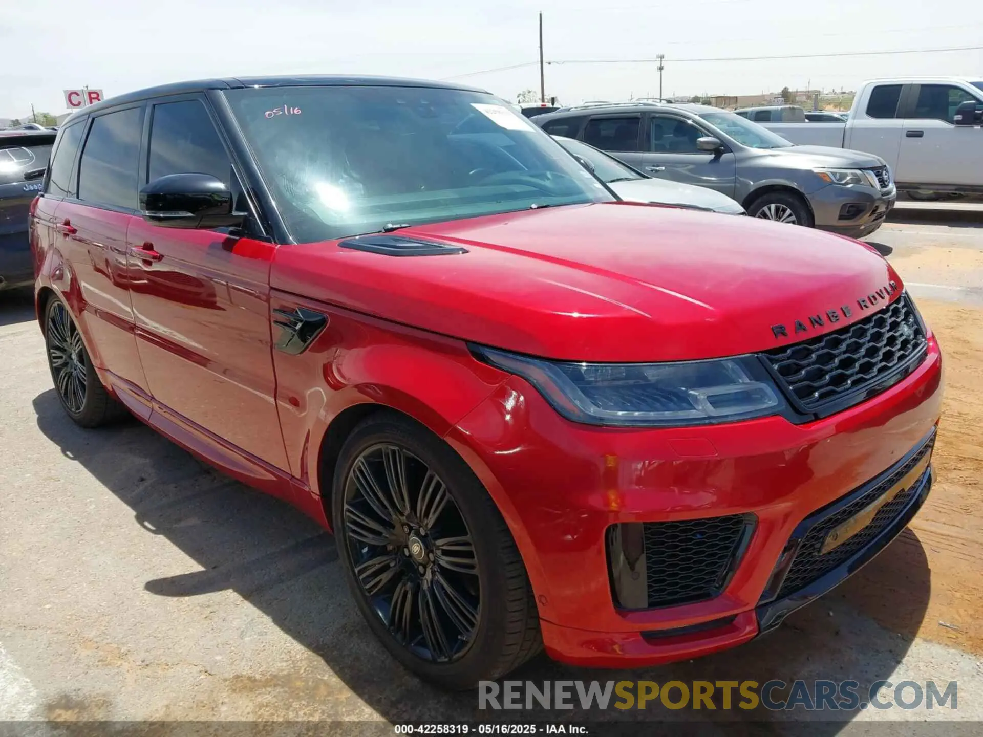 1 Photograph of a damaged car SALWR2RE7KA840941 LAND ROVER RANGE ROVER SPORT 2019