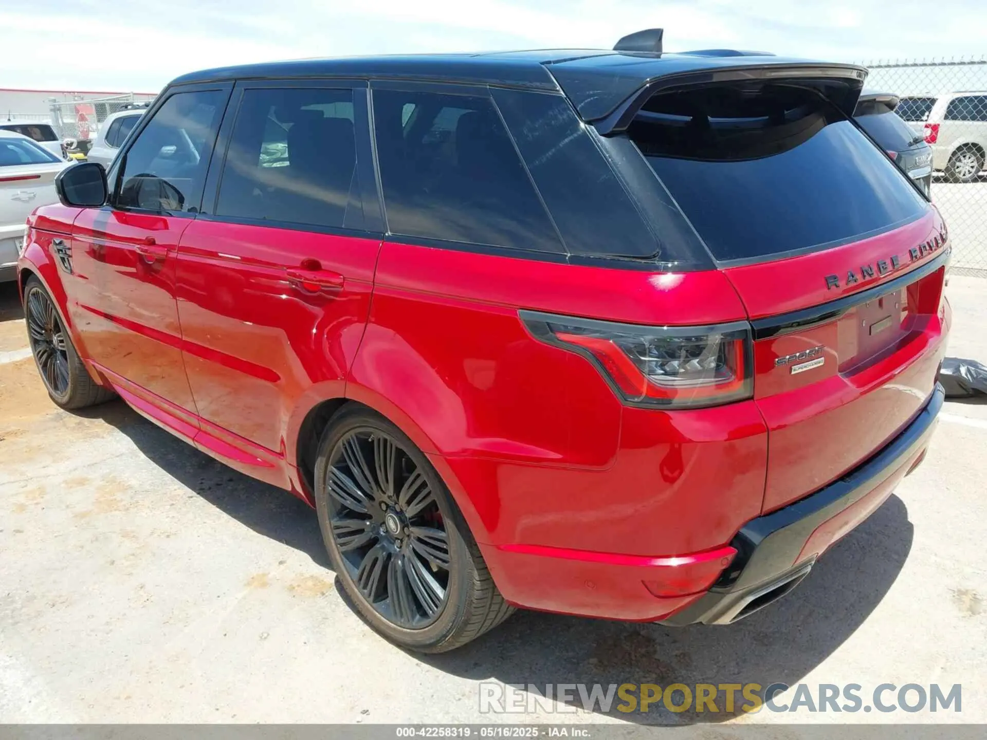 3 Photograph of a damaged car SALWR2RE7KA840941 LAND ROVER RANGE ROVER SPORT 2019