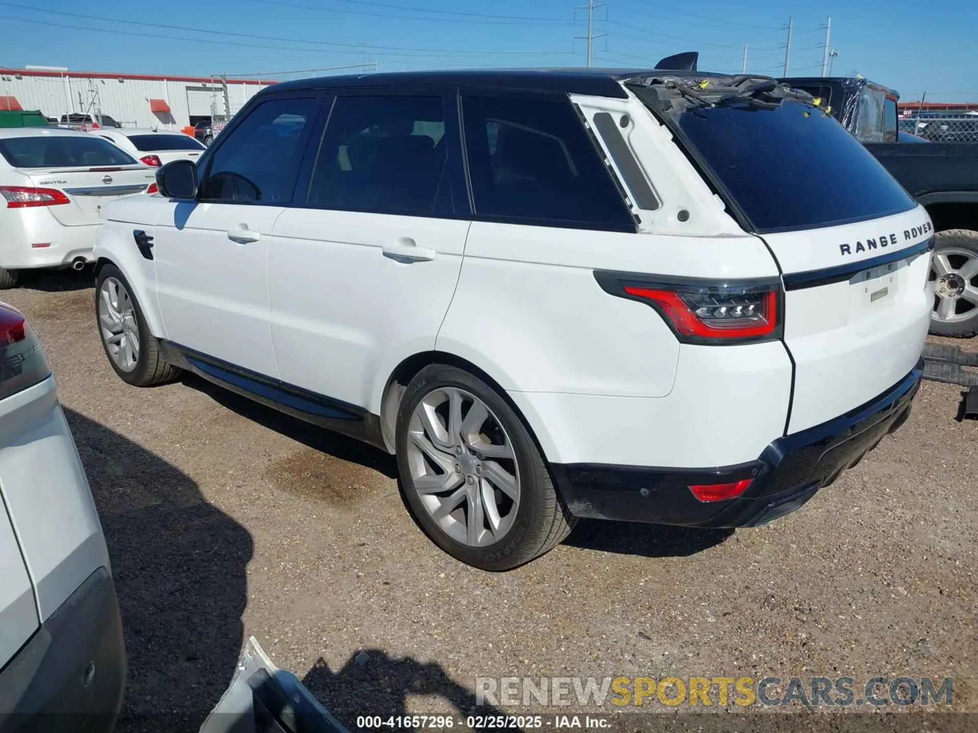 3 Фотография поврежденного автомобиля SALWR2RV0KA416615 LAND ROVER RANGE ROVER SPORT 2019