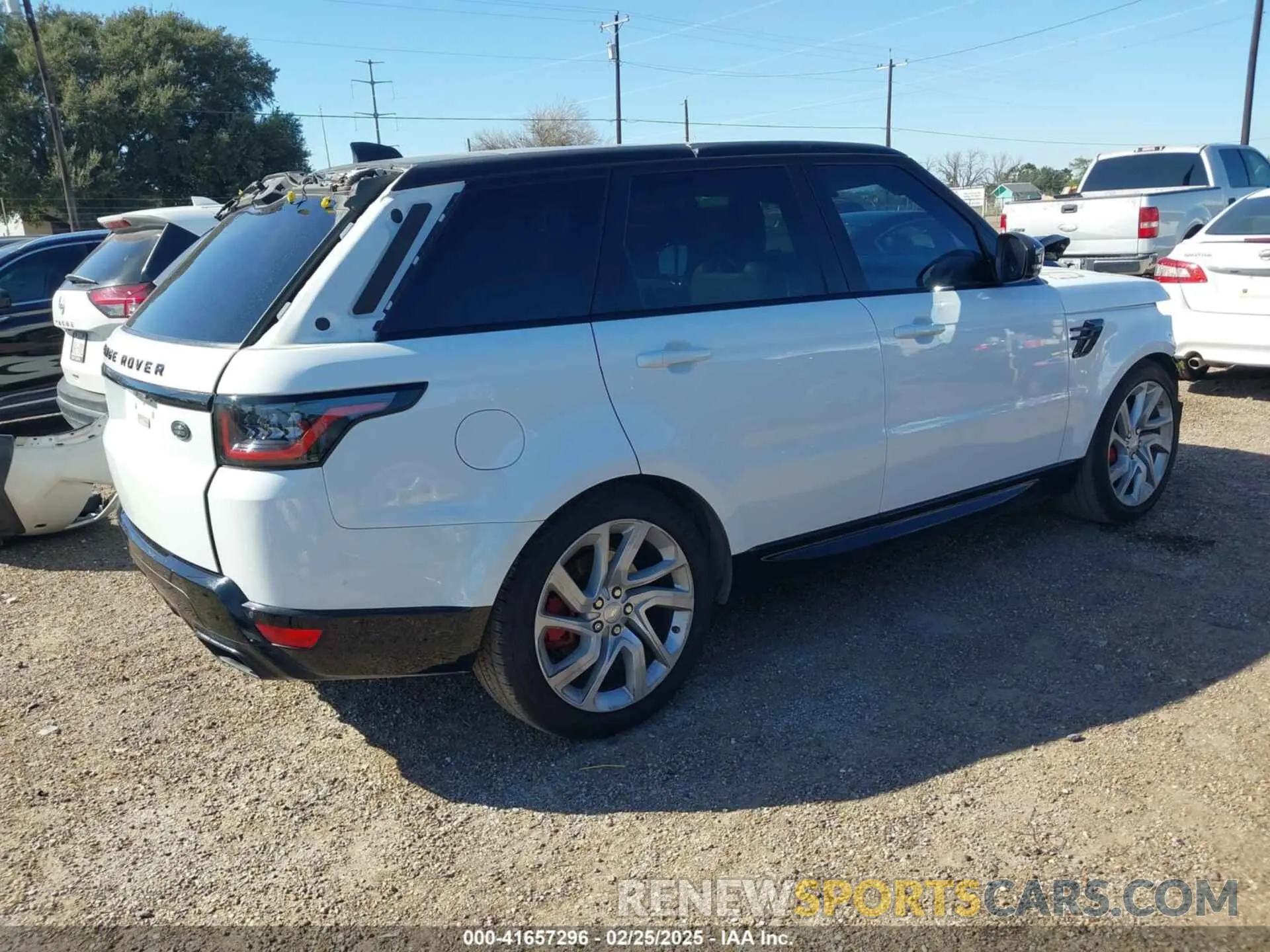 4 Фотография поврежденного автомобиля SALWR2RV0KA416615 LAND ROVER RANGE ROVER SPORT 2019