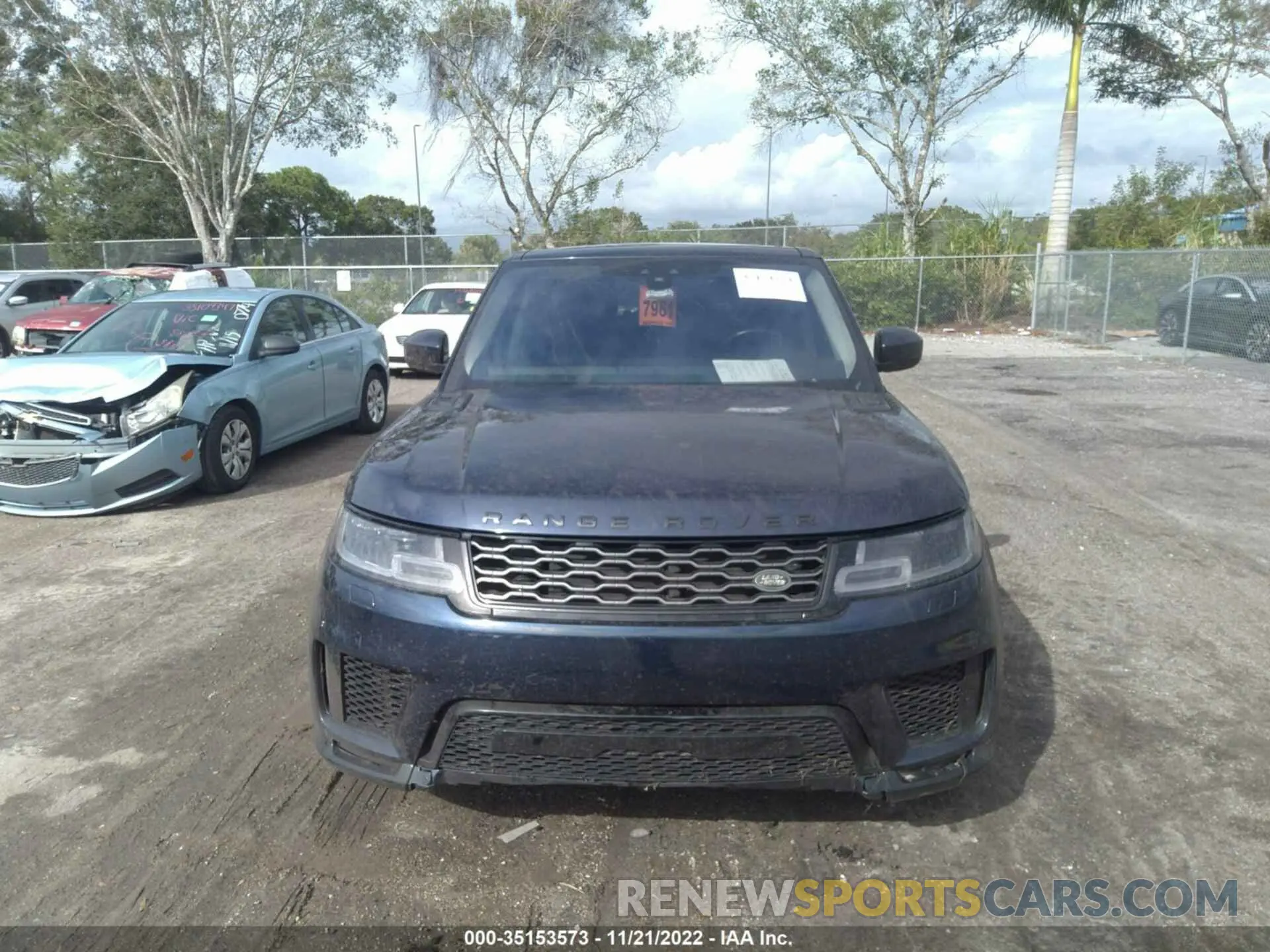 6 Фотография поврежденного автомобиля SALWR2RV5KA846866 LAND ROVER RANGE ROVER SPORT 2019
