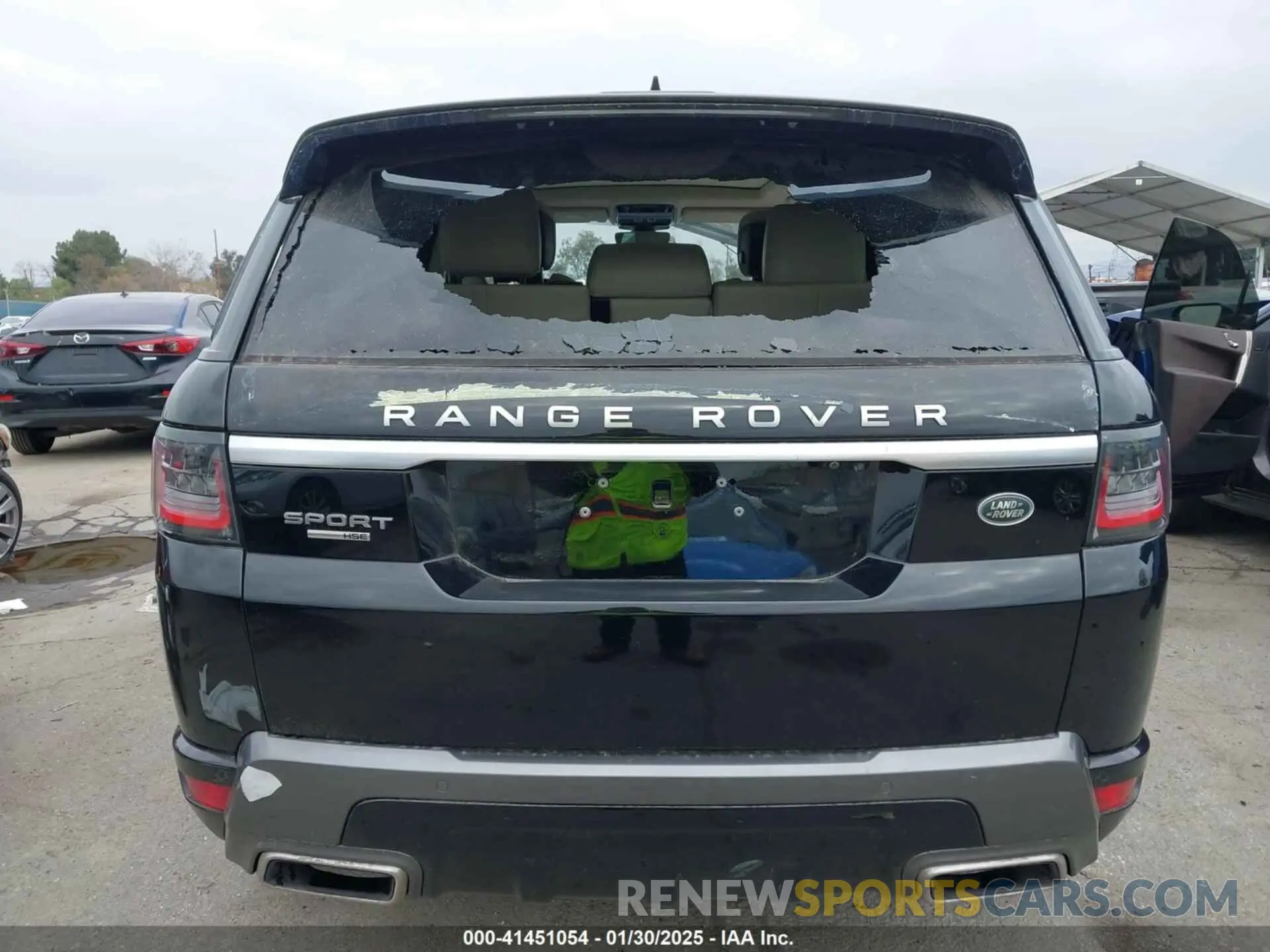 16 Photograph of a damaged car SALWR2RV8KA426342 LAND ROVER RANGE ROVER SPORT 2019