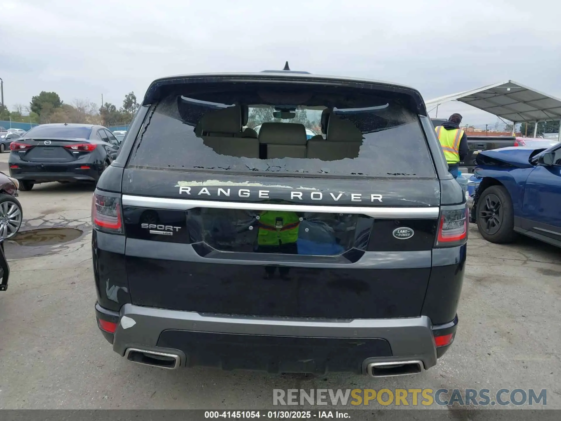 6 Photograph of a damaged car SALWR2RV8KA426342 LAND ROVER RANGE ROVER SPORT 2019