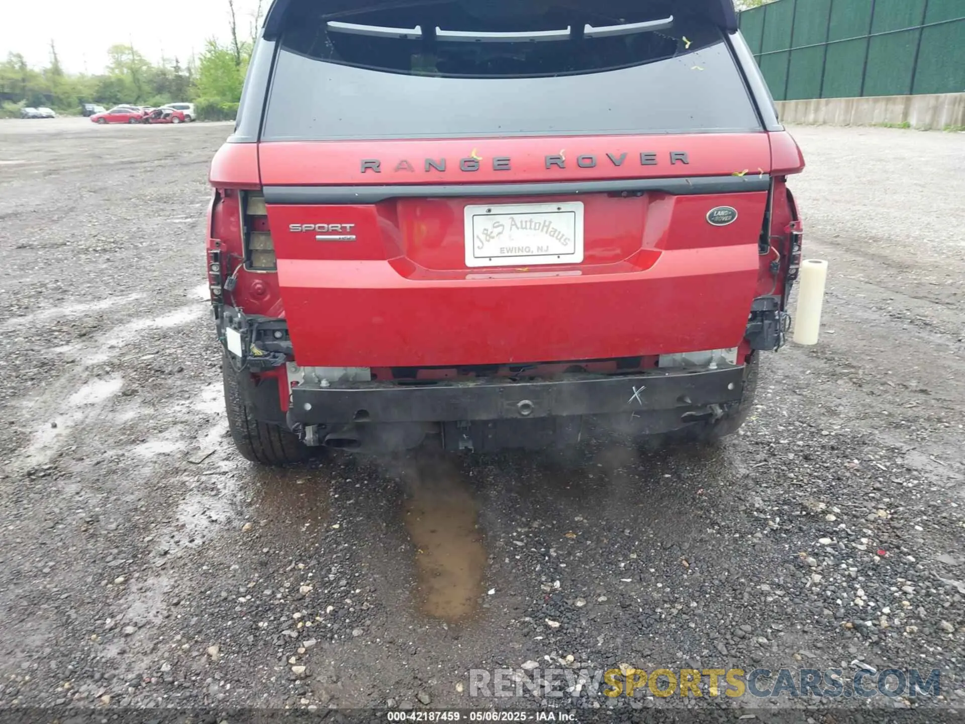 6 Фотография поврежденного автомобиля SALWR2RV8KA816535 LAND ROVER RANGE ROVER SPORT 2019
