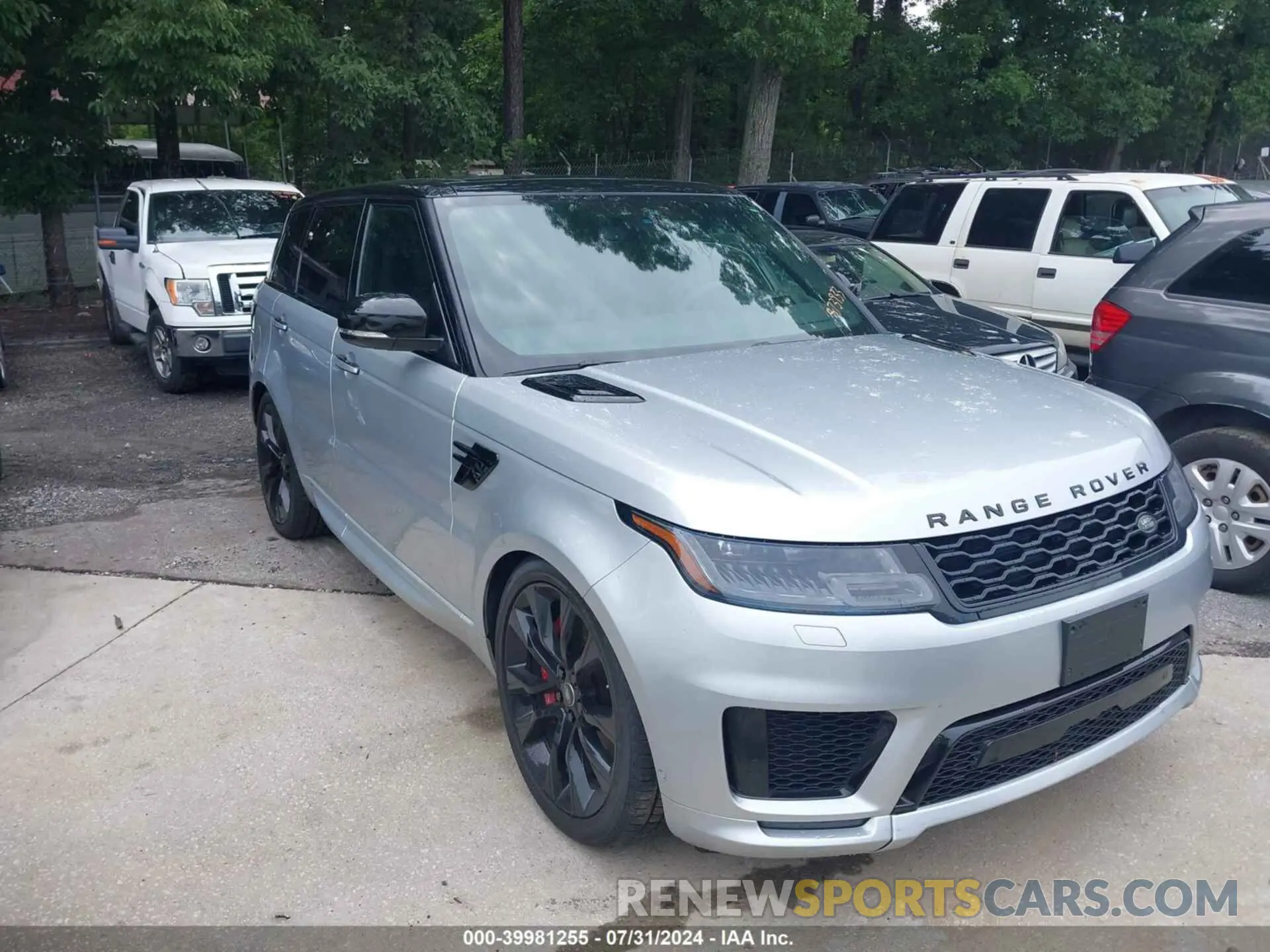 1 Фотография поврежденного автомобиля SALWS2SU0KA873933 LAND ROVER RANGE ROVER SPORT 2019