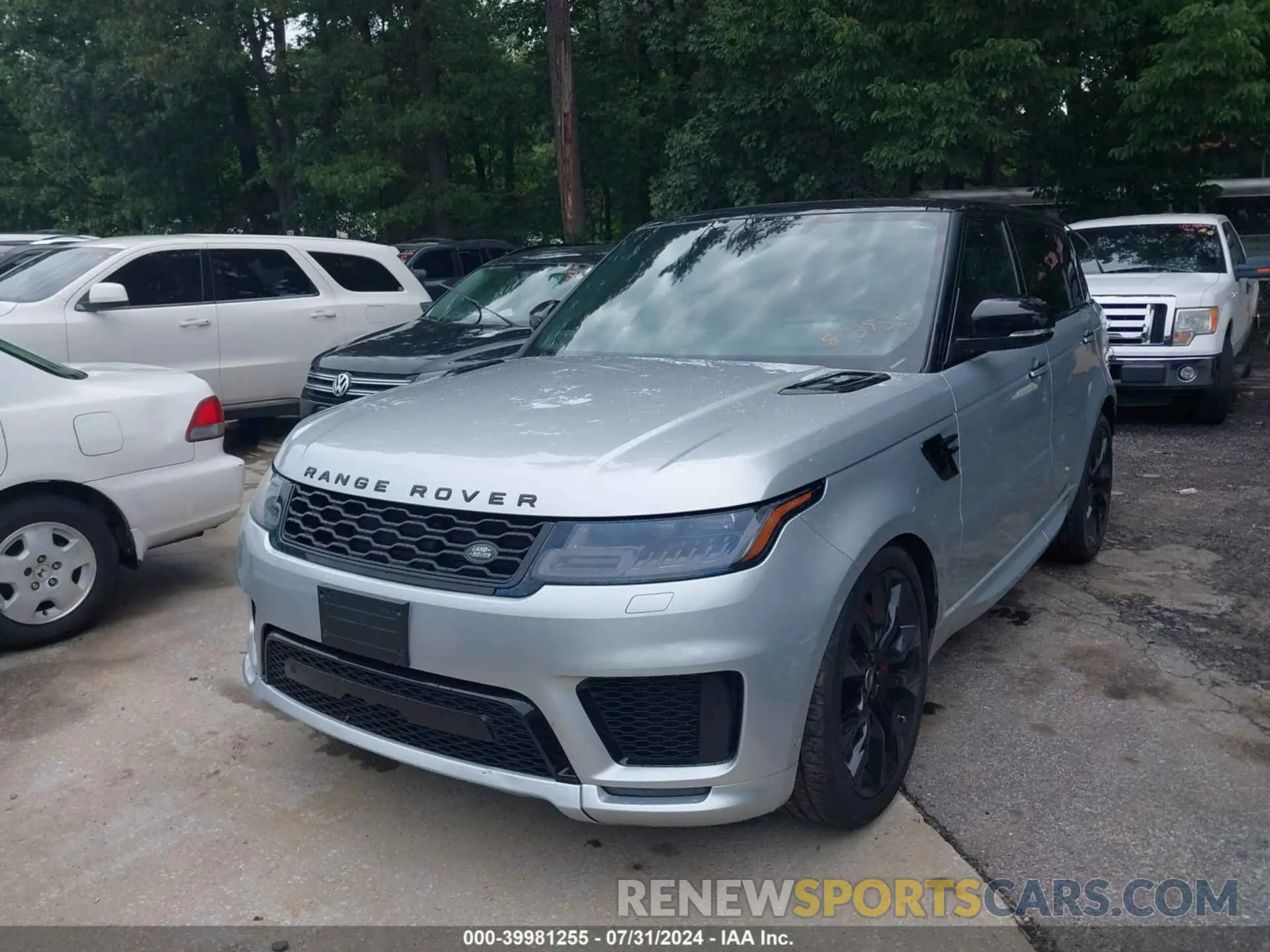 2 Фотография поврежденного автомобиля SALWS2SU0KA873933 LAND ROVER RANGE ROVER SPORT 2019