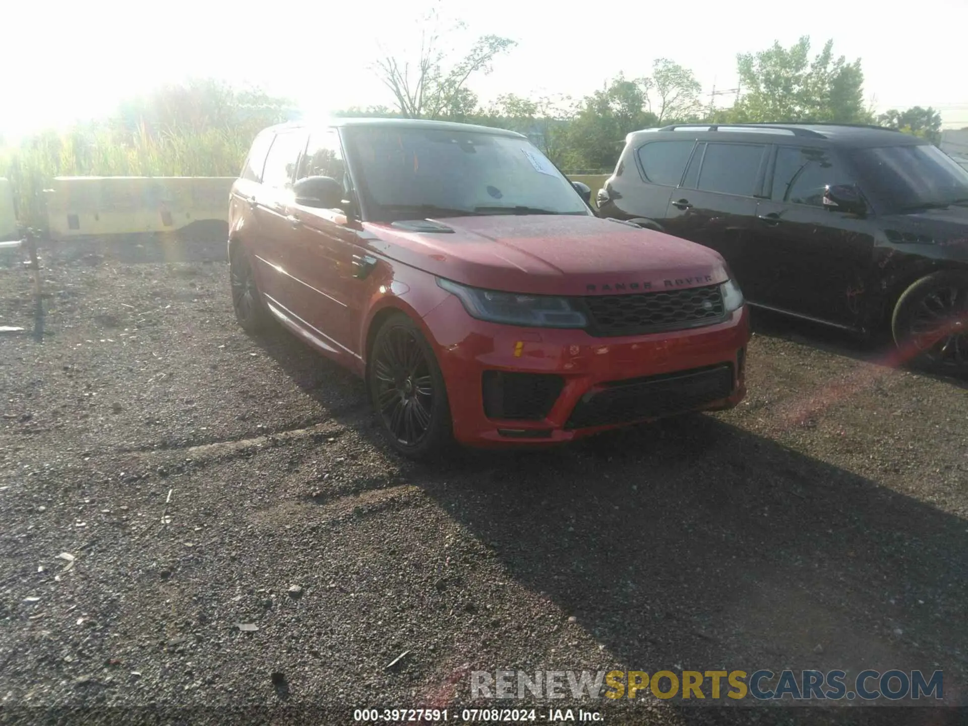 1 Photograph of a damaged car SALWS2SU3KA871853 LAND ROVER RANGE ROVER SPORT 2019