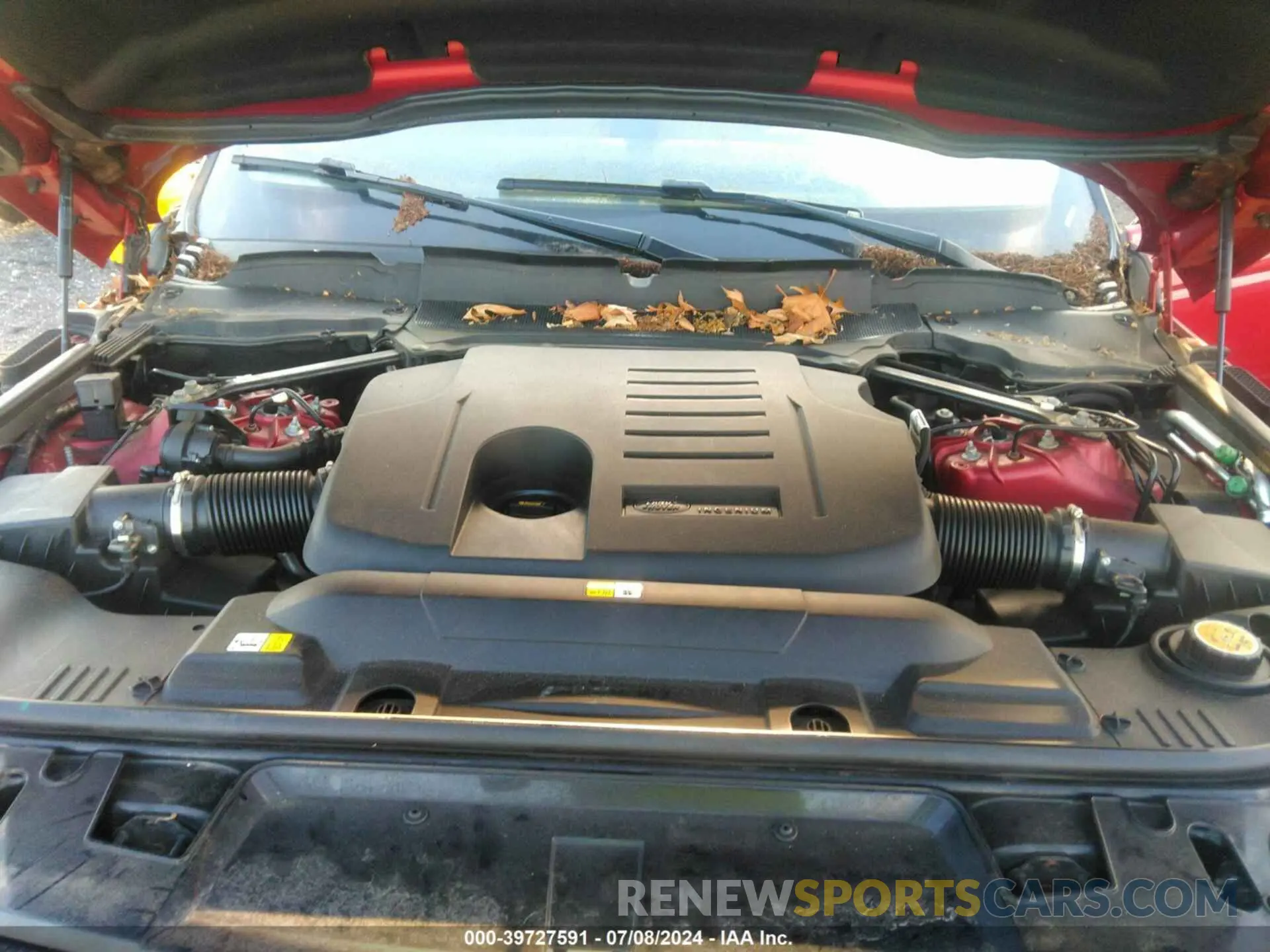 10 Photograph of a damaged car SALWS2SU3KA871853 LAND ROVER RANGE ROVER SPORT 2019