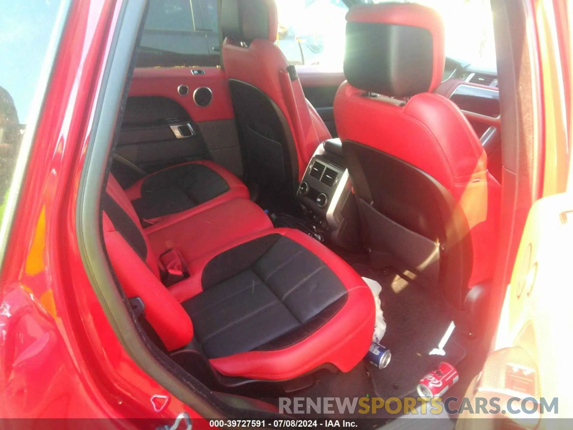8 Photograph of a damaged car SALWS2SU3KA871853 LAND ROVER RANGE ROVER SPORT 2019