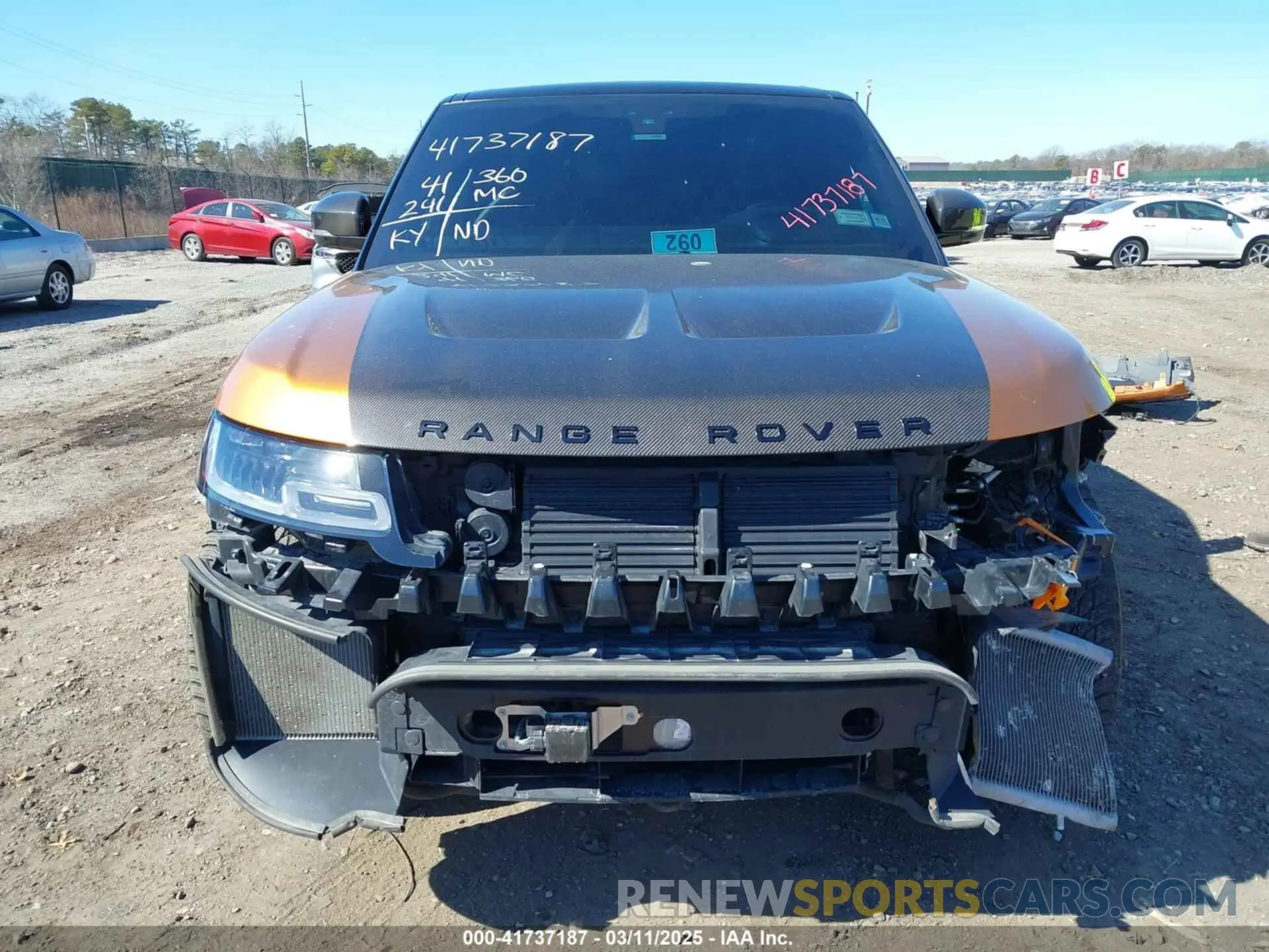 13 Фотография поврежденного автомобиля SALWZ2SE2KA826052 LAND ROVER RANGE ROVER SPORT 2019