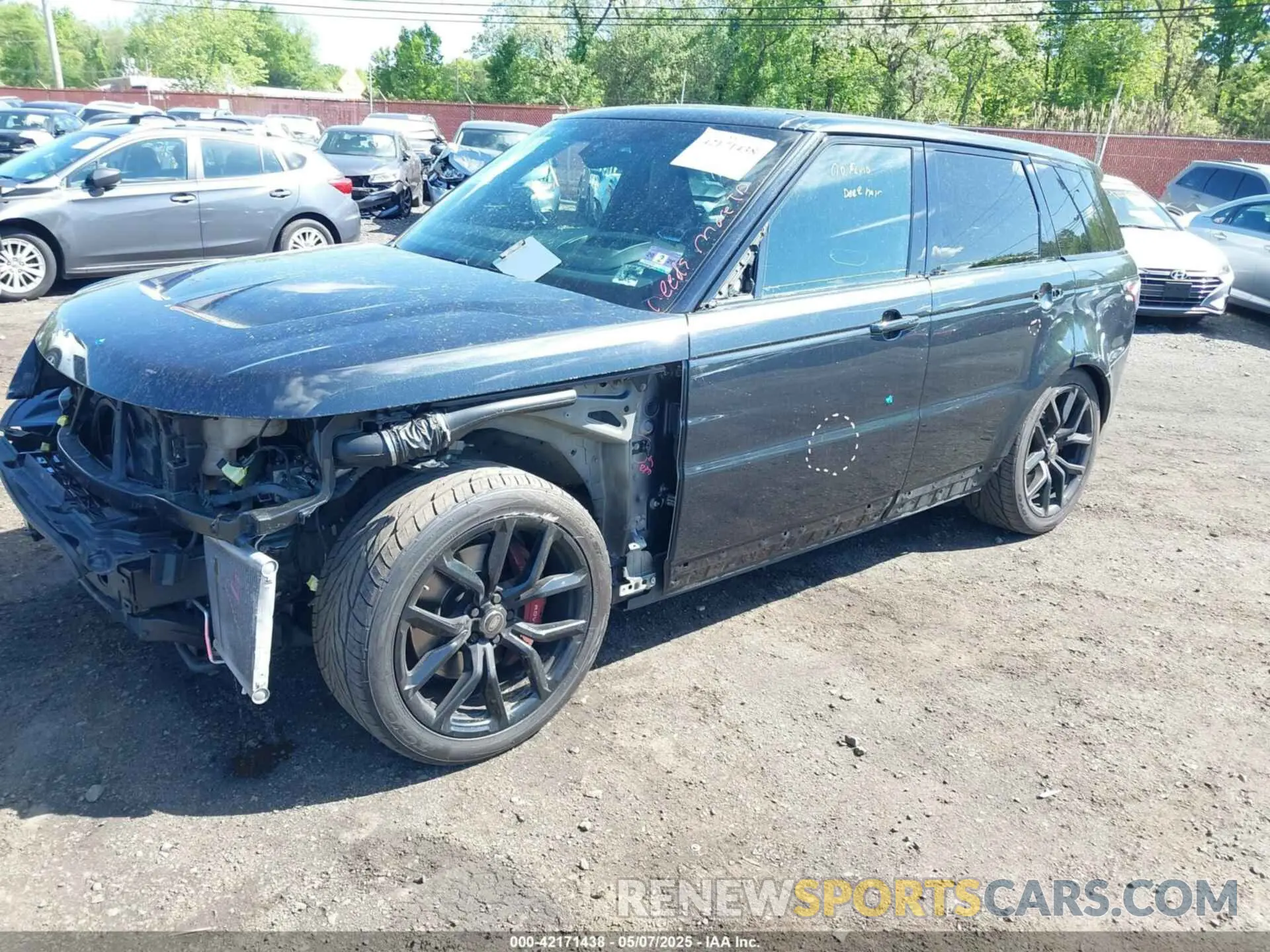 2 Photograph of a damaged car SALWZ2SE5KA822125 LAND ROVER RANGE ROVER SPORT 2019
