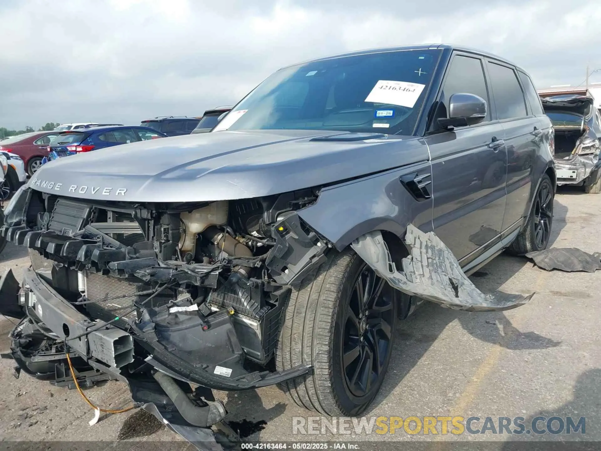 2 Photograph of a damaged car SALWR2RK6LA734004 LAND ROVER RANGE ROVER SPORT 2020