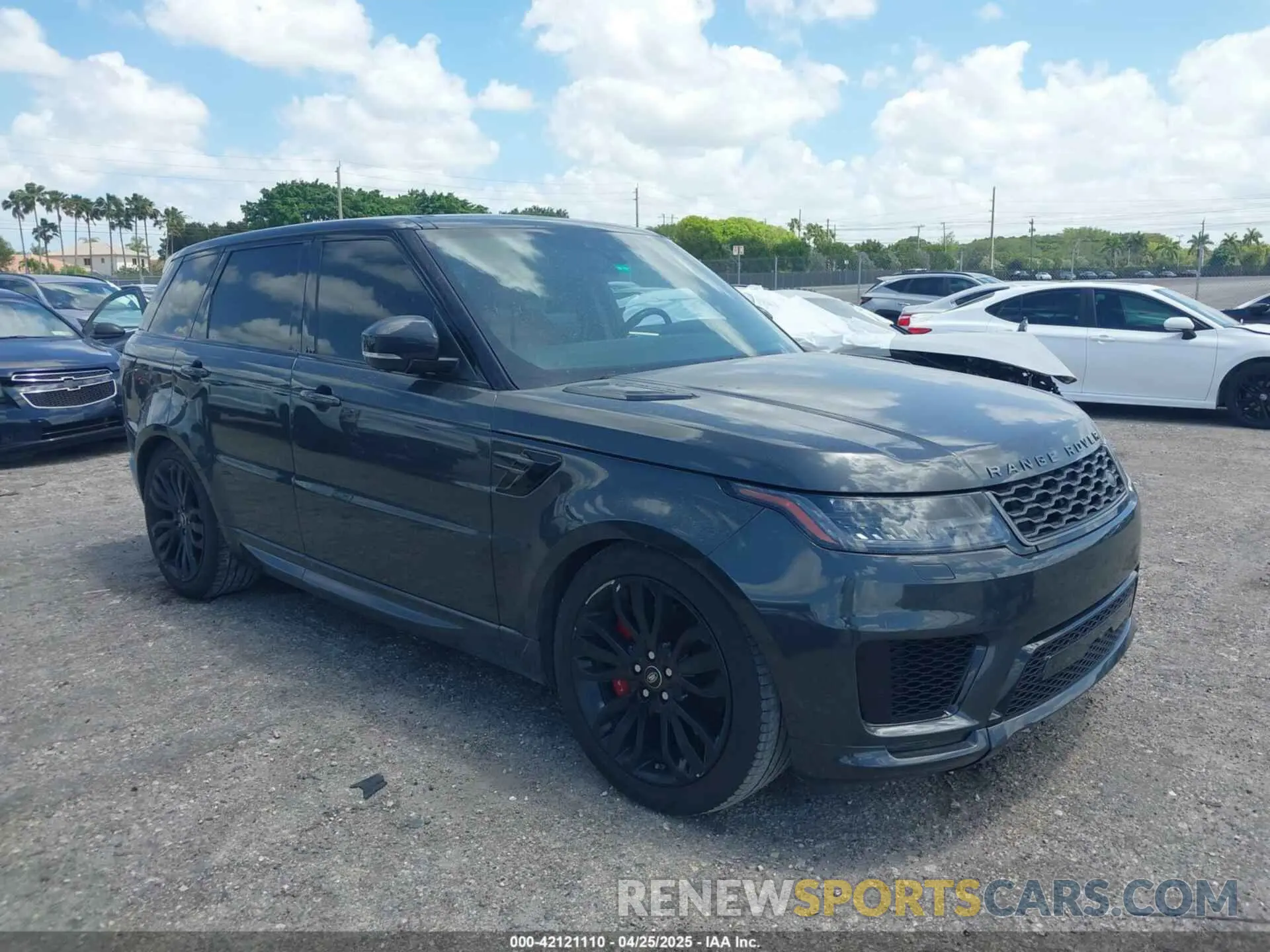 1 Photograph of a damaged car SALWR2SE1LA877348 LAND ROVER RANGE ROVER SPORT 2020