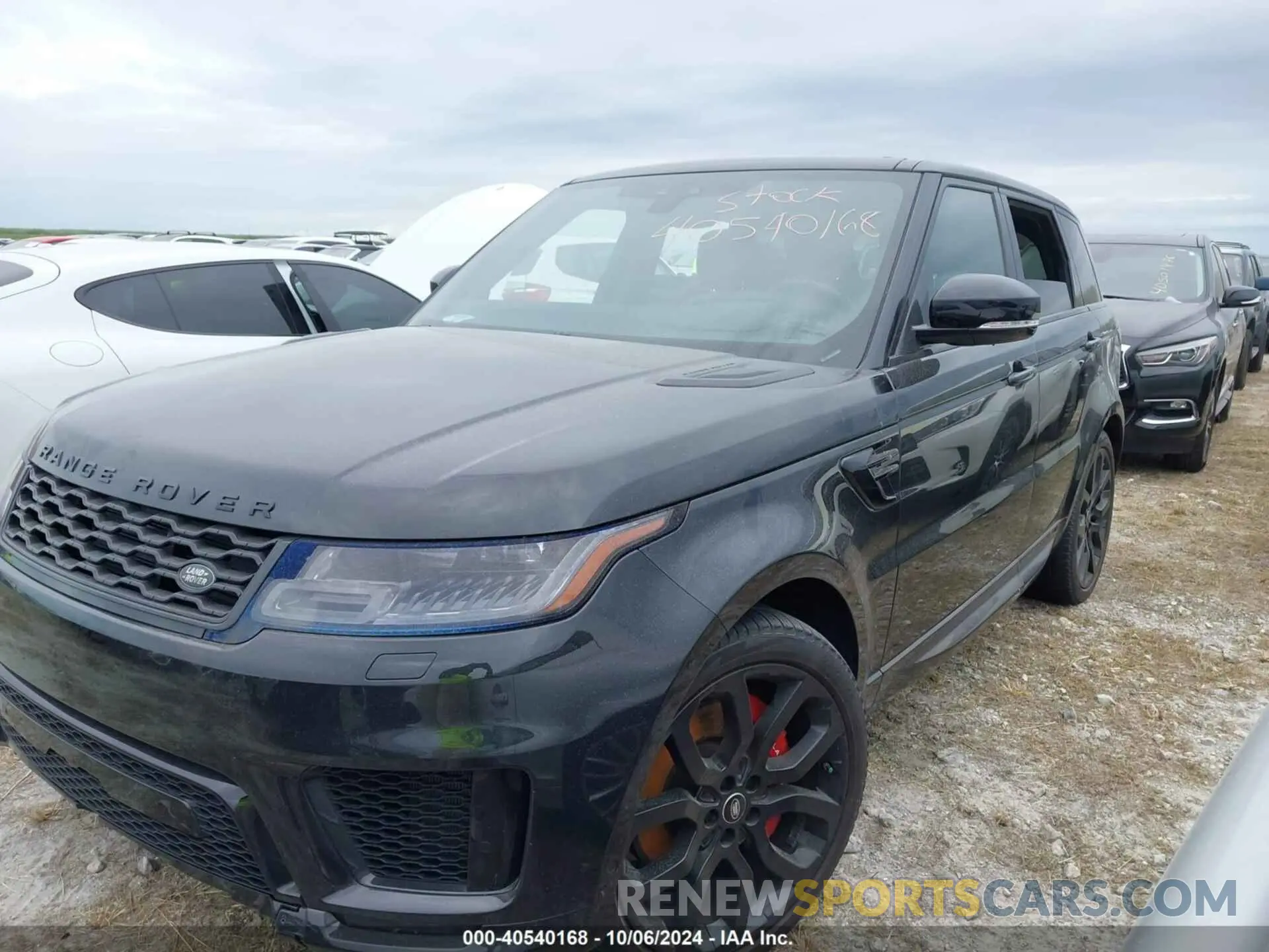 2 Фотография поврежденного автомобиля SALWR2SE3LA733784 LAND ROVER RANGE ROVER SPORT 2020