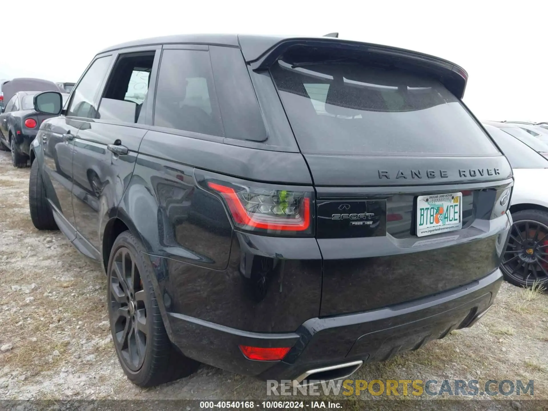 3 Фотография поврежденного автомобиля SALWR2SE3LA733784 LAND ROVER RANGE ROVER SPORT 2020