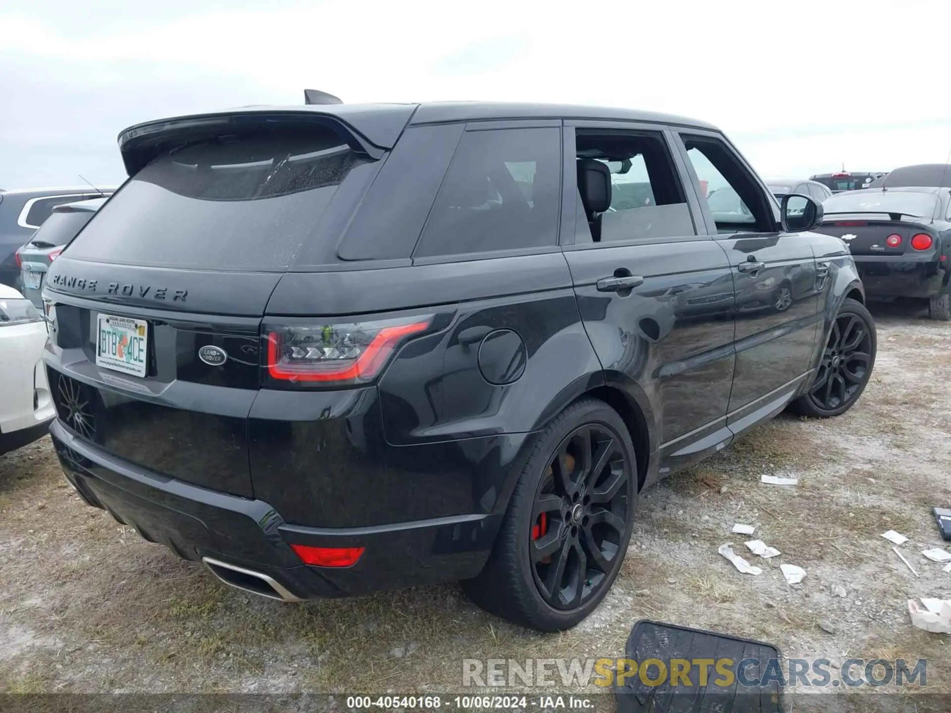 4 Фотография поврежденного автомобиля SALWR2SE3LA733784 LAND ROVER RANGE ROVER SPORT 2020