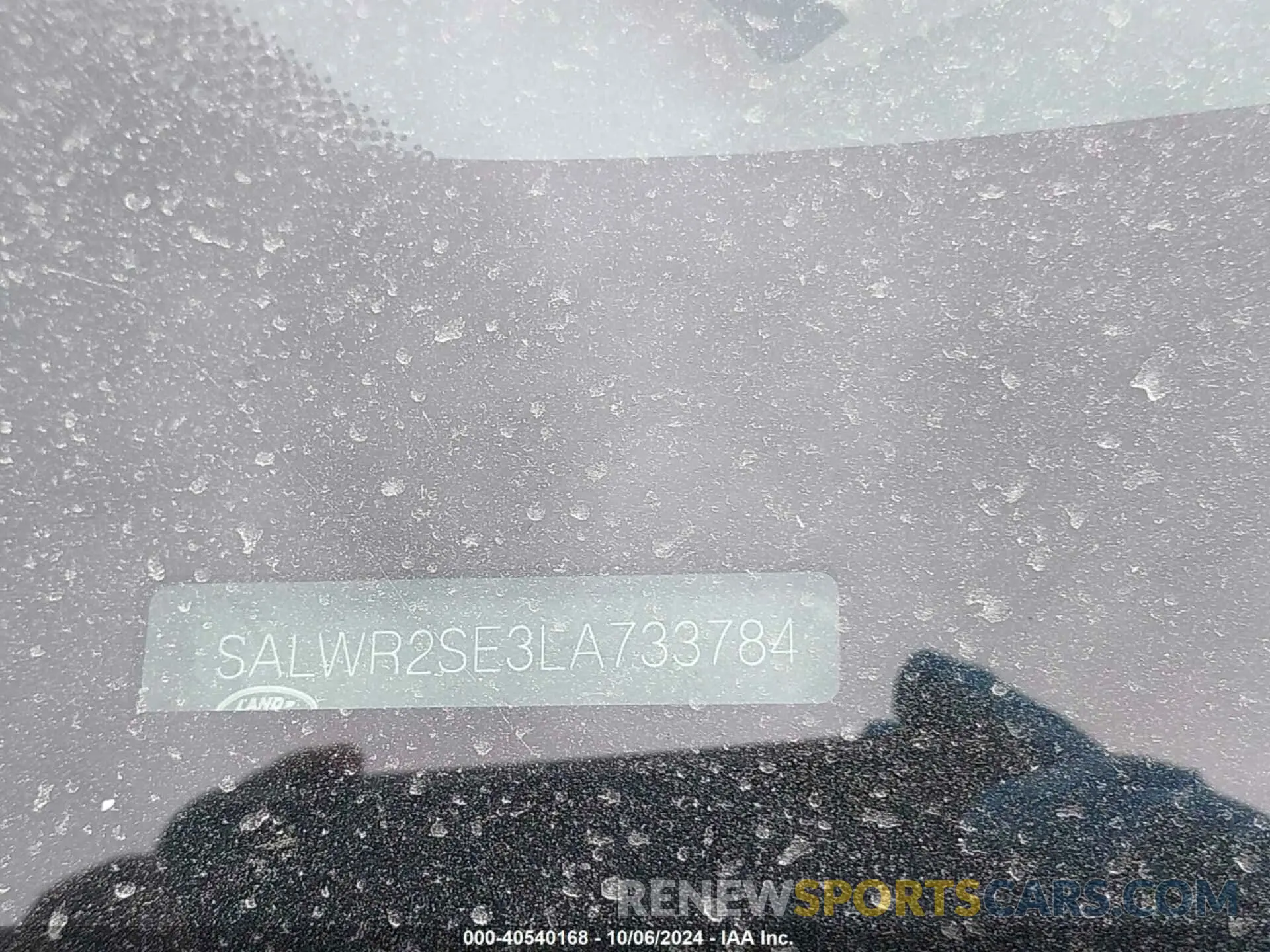 9 Фотография поврежденного автомобиля SALWR2SE3LA733784 LAND ROVER RANGE ROVER SPORT 2020