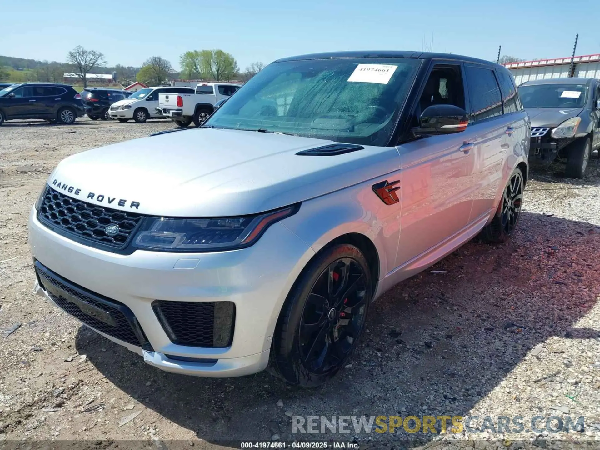2 Фотография поврежденного автомобиля SALWR2SE6LA708393 LAND ROVER RANGE ROVER SPORT 2020