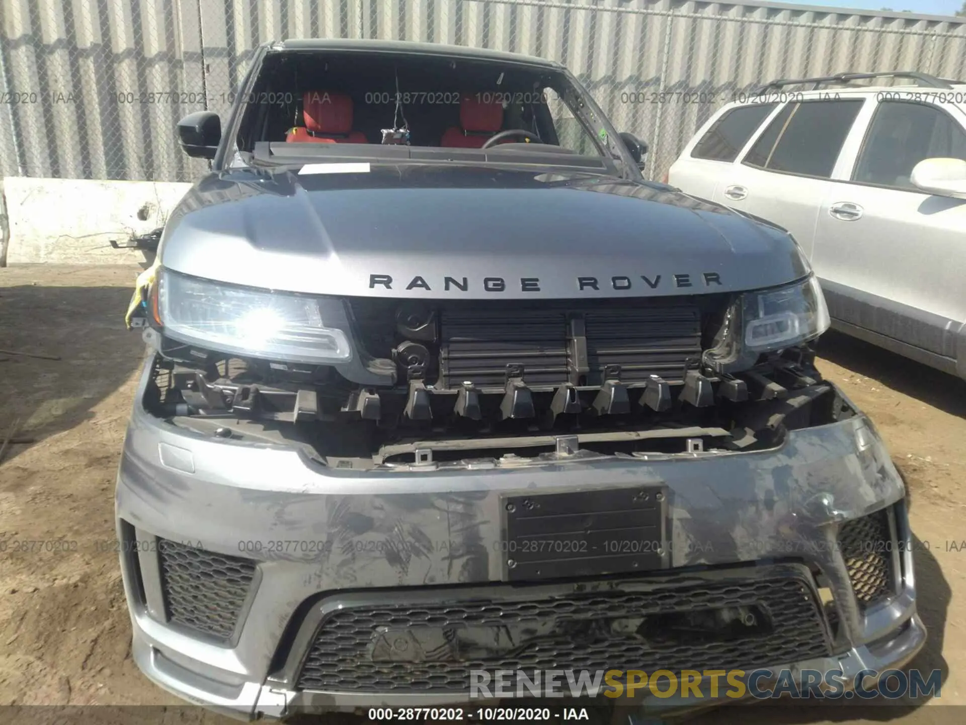 6 Photograph of a damaged car SALWR2SE6LA728319 LAND ROVER RANGE ROVER SPORT 2020