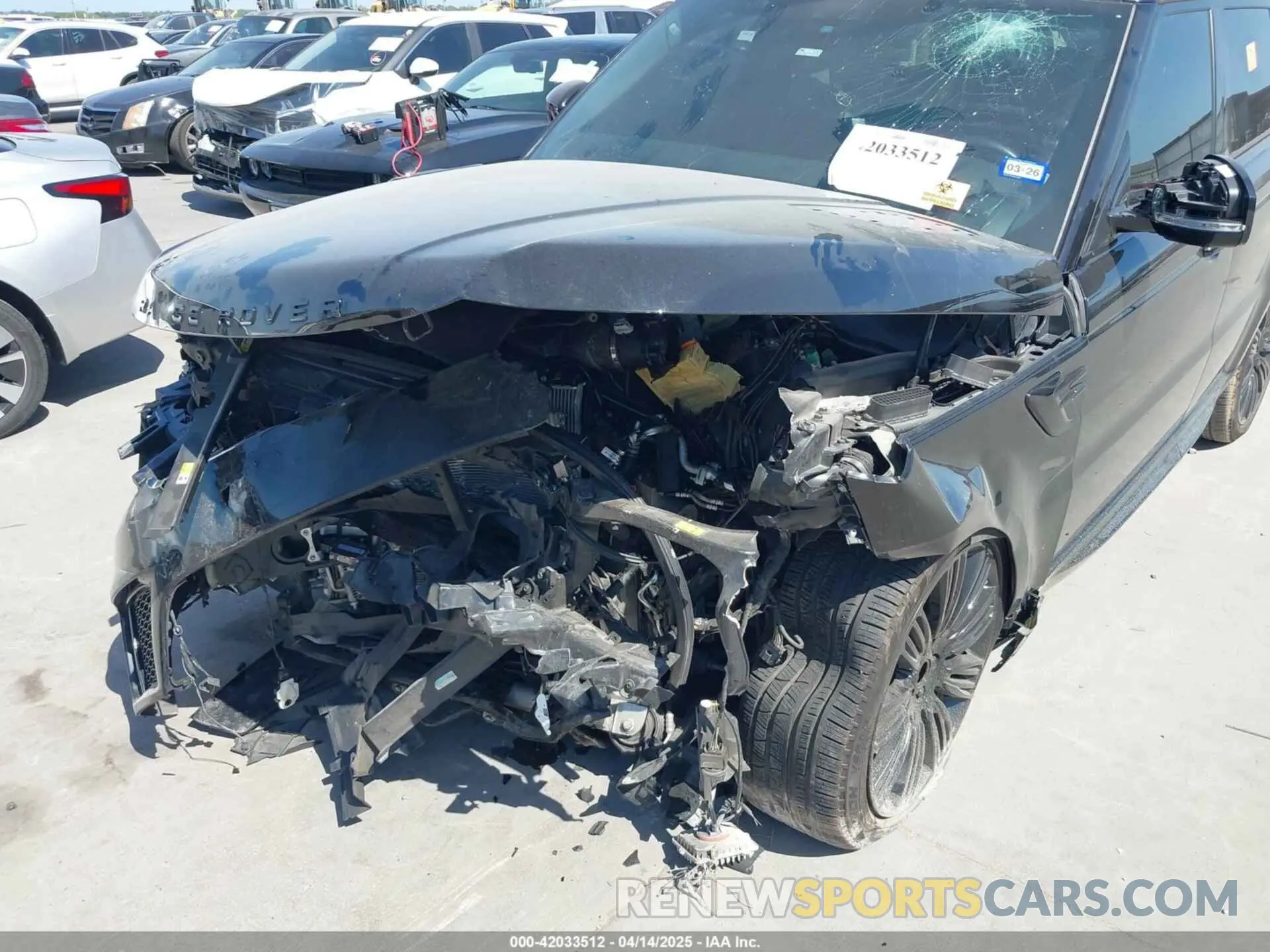 6 Photograph of a damaged car SALWR2SE8LA731741 LAND ROVER RANGE ROVER SPORT 2020