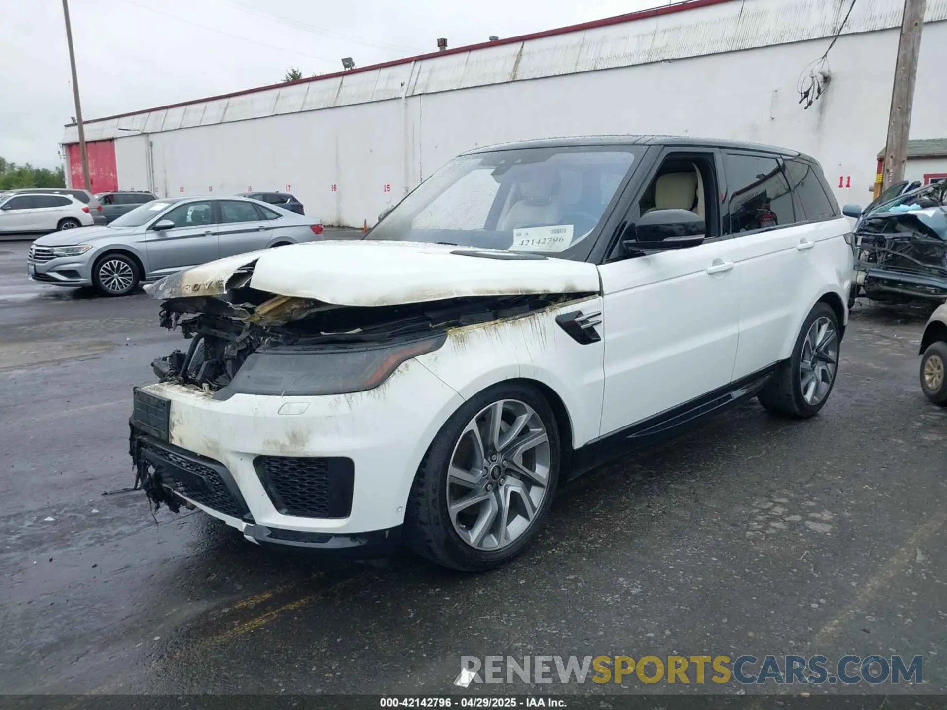 2 Фотография поврежденного автомобиля SALWR2SU9LA883826 LAND ROVER RANGE ROVER SPORT 2020