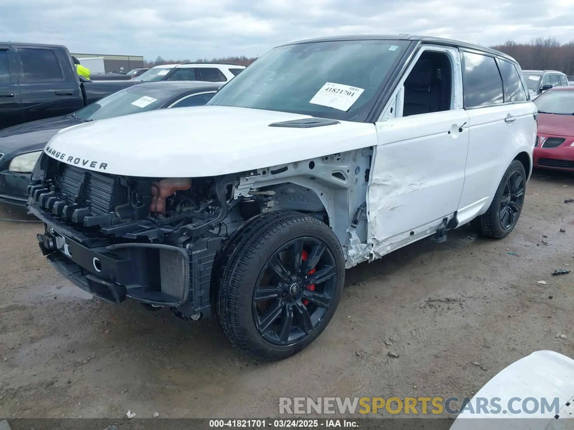 2 Photograph of a damaged car SALWS2RU0LA733551 LAND ROVER RANGE ROVER SPORT 2020
