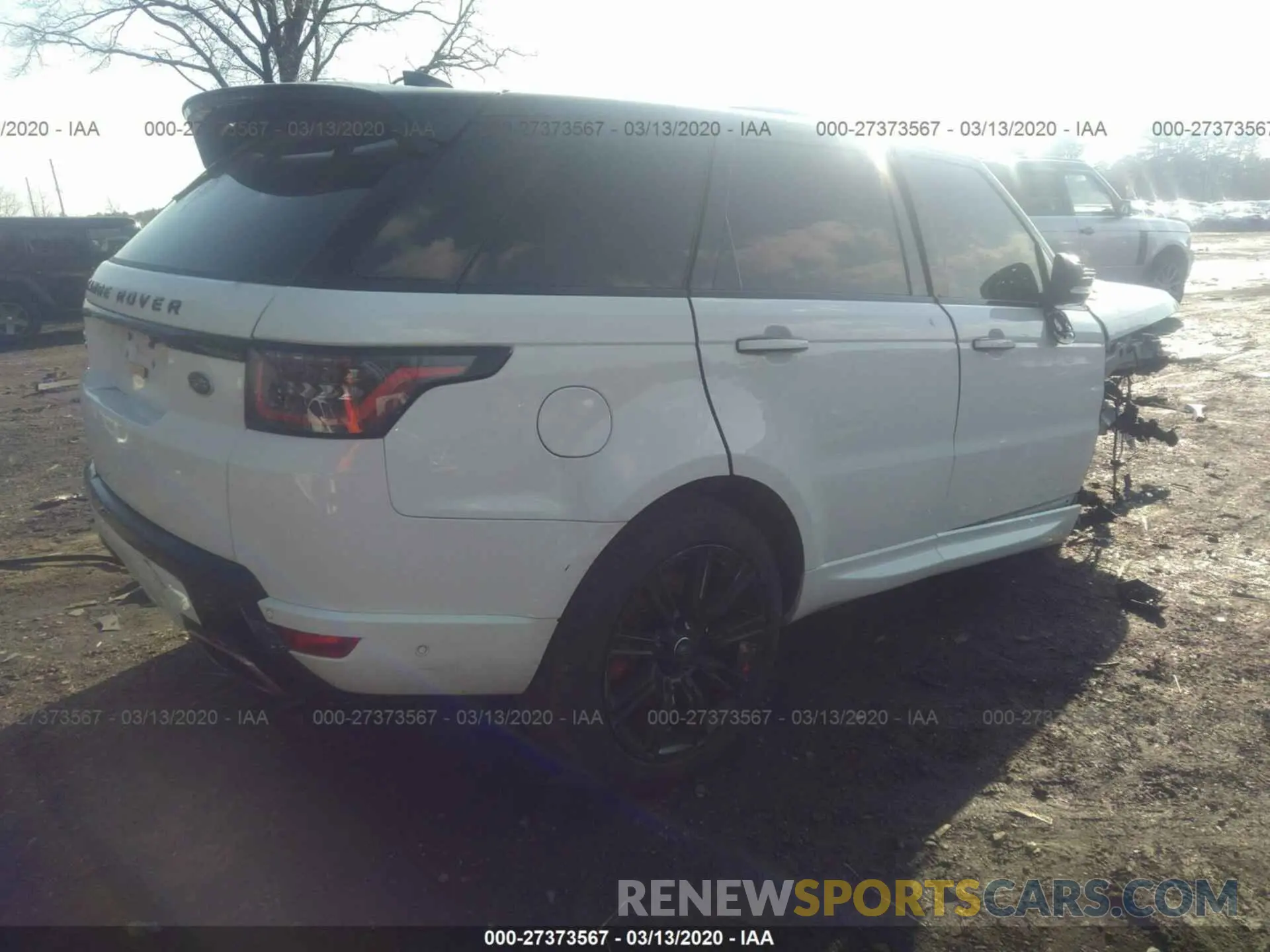 4 Photograph of a damaged car SALWS2RU4LA891939 LAND ROVER RANGE ROVER SPORT 2020