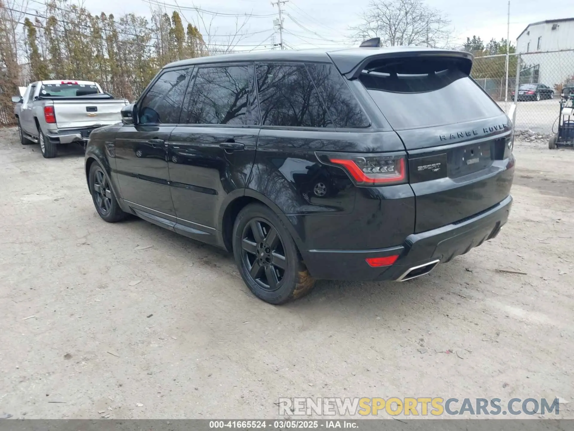 3 Фотография поврежденного автомобиля SALWS2RU6LA888685 LAND ROVER RANGE ROVER SPORT 2020