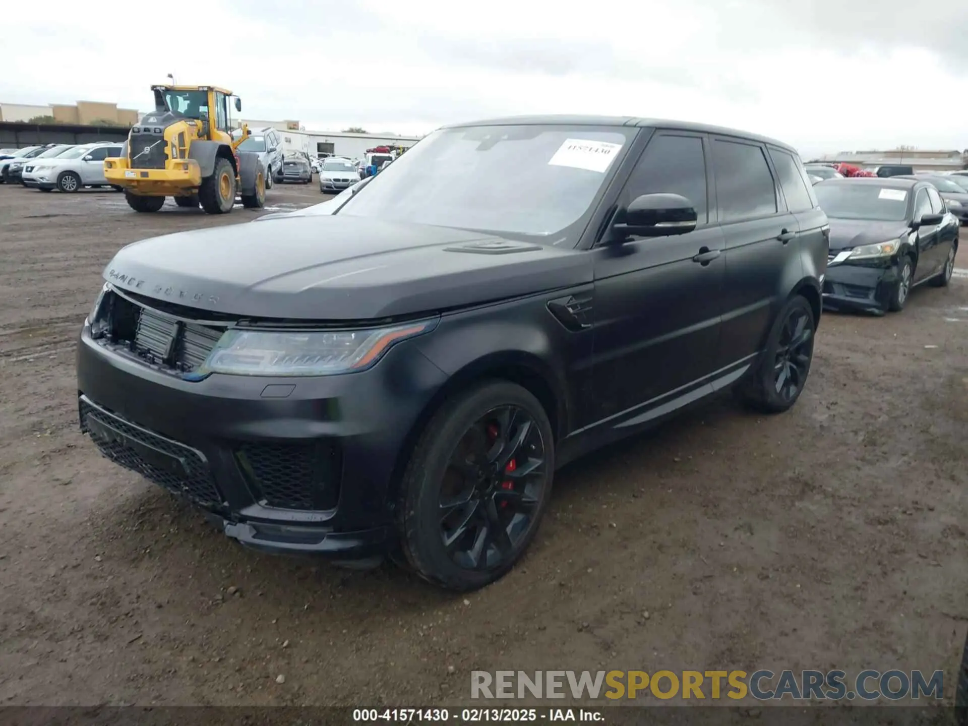 2 Photograph of a damaged car SALWS2RU8LA884847 LAND ROVER RANGE ROVER SPORT 2020
