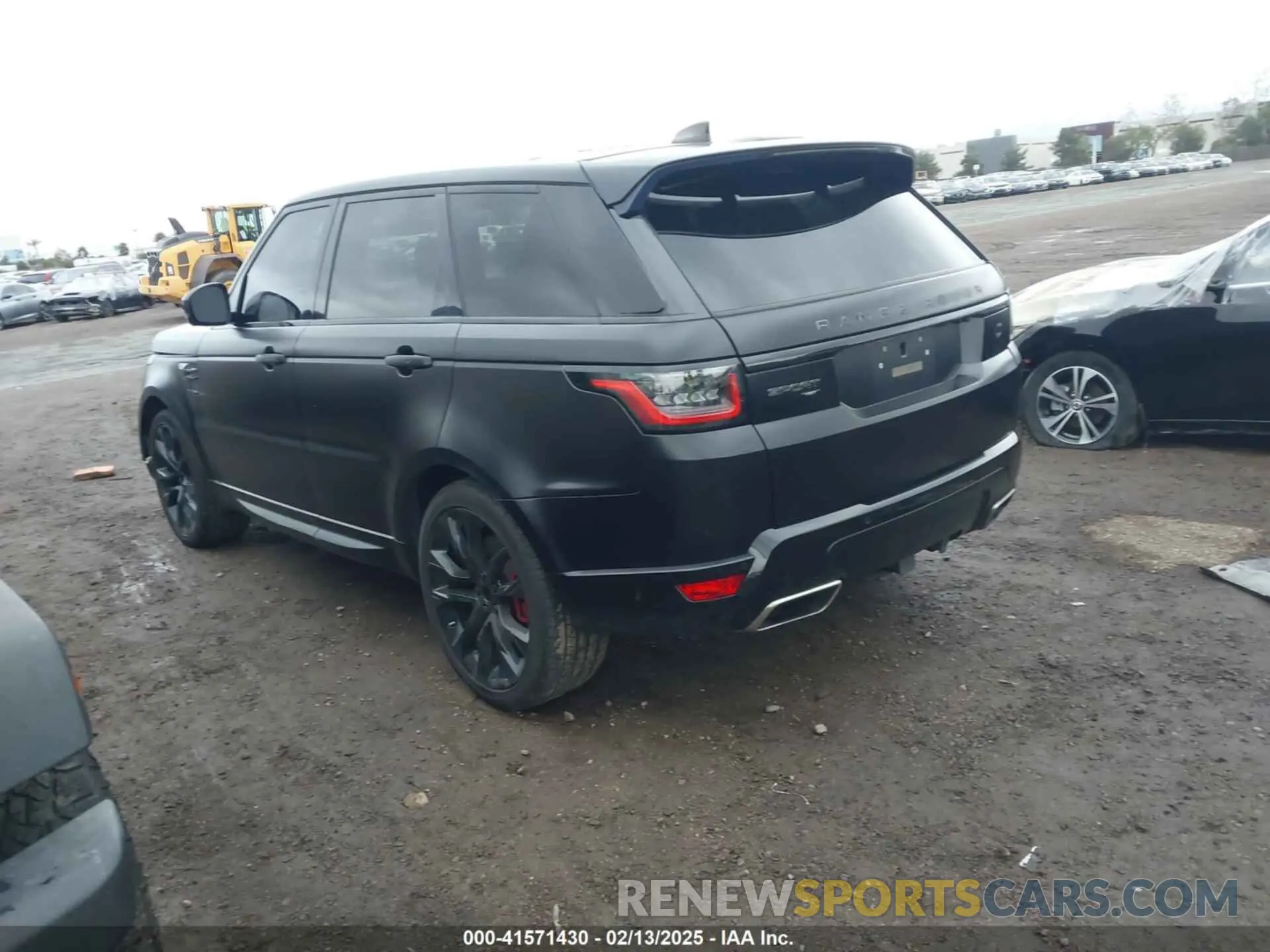 3 Photograph of a damaged car SALWS2RU8LA884847 LAND ROVER RANGE ROVER SPORT 2020