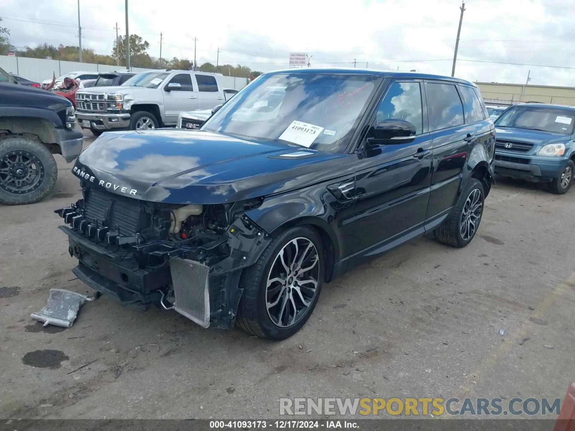 2 Фотография поврежденного автомобиля SALWG2SU2MA749893 LAND ROVER RANGE ROVER SPORT 2021