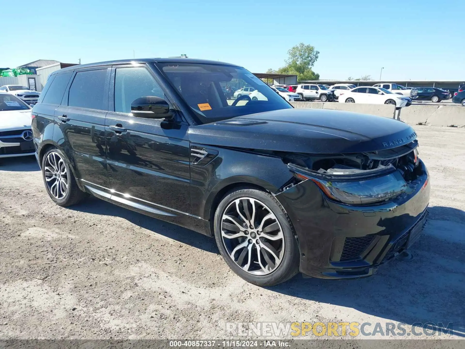 1 Photograph of a damaged car SALWR2SU8MA782309 LAND ROVER RANGE ROVER SPORT 2021