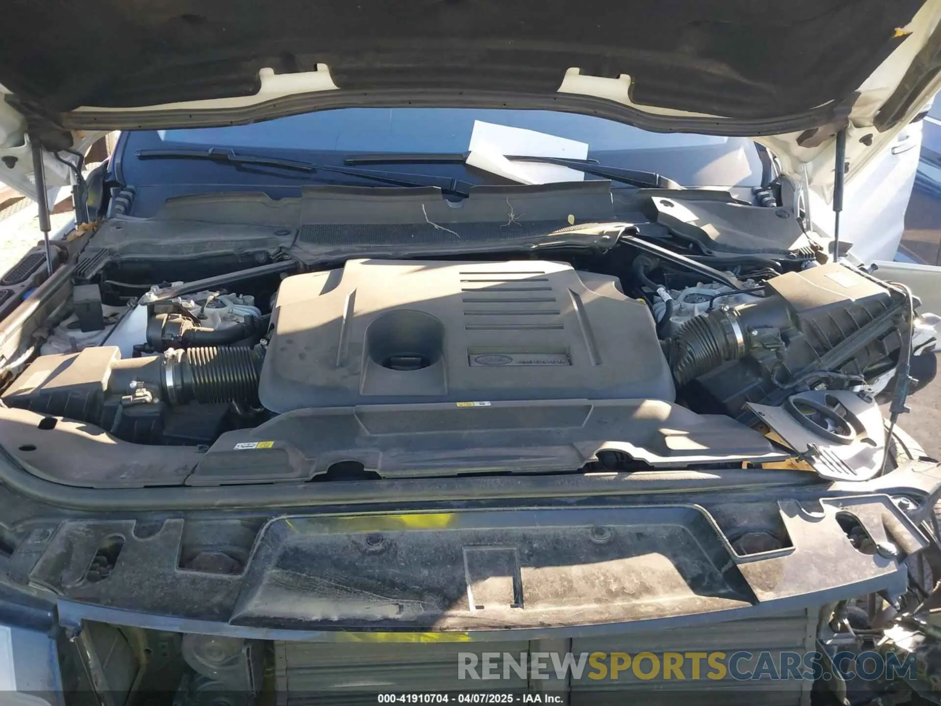 10 Photograph of a damaged car SALWR2SU9MA782691 LAND ROVER RANGE ROVER SPORT 2021
