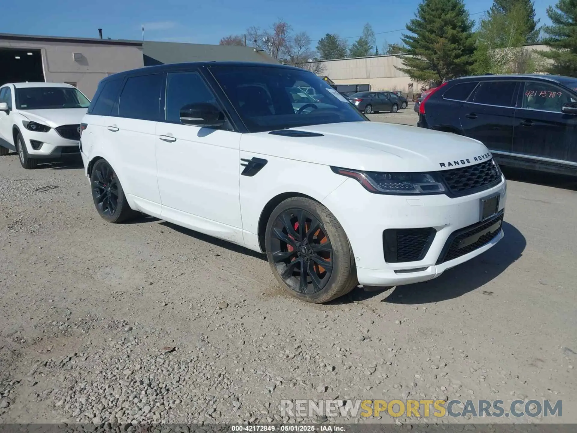 1 Photograph of a damaged car SALWS2RU2MA768870 LAND ROVER RANGE ROVER SPORT 2021
