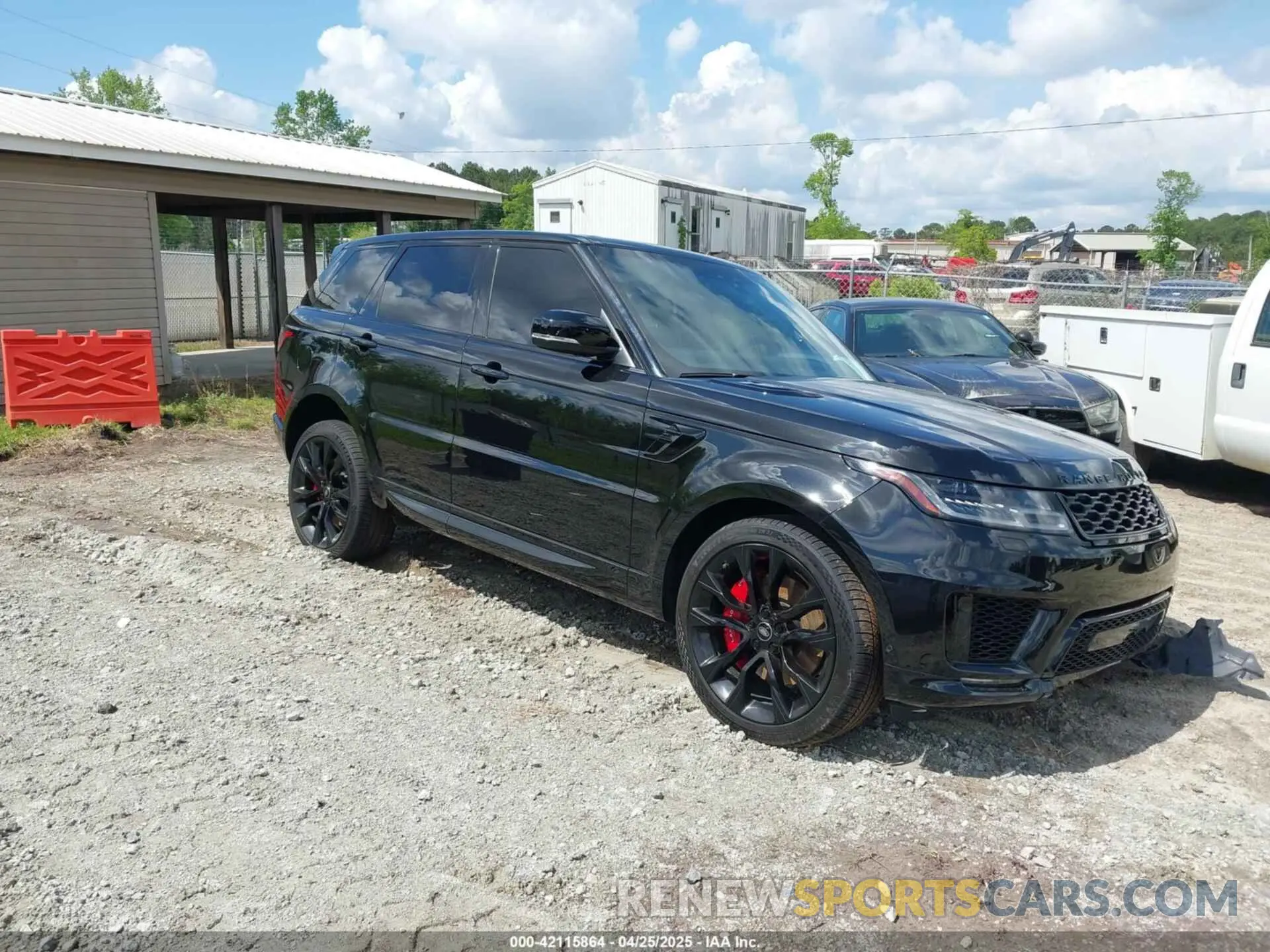 1 Фотография поврежденного автомобиля SALWS2RU5MA760519 LAND ROVER RANGE ROVER SPORT 2021