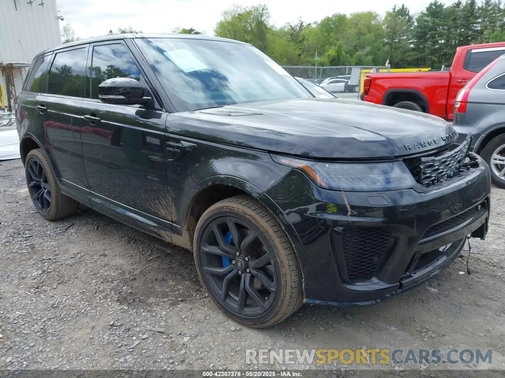 1 Фотография поврежденного автомобиля SALWZ2RE0MA795330 LAND ROVER RANGE ROVER SPORT 2021