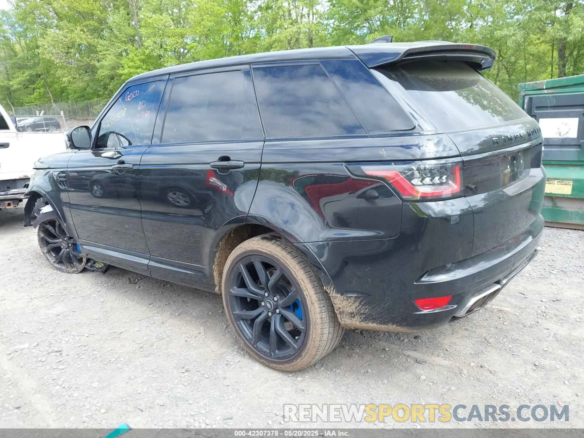 3 Фотография поврежденного автомобиля SALWZ2RE0MA795330 LAND ROVER RANGE ROVER SPORT 2021