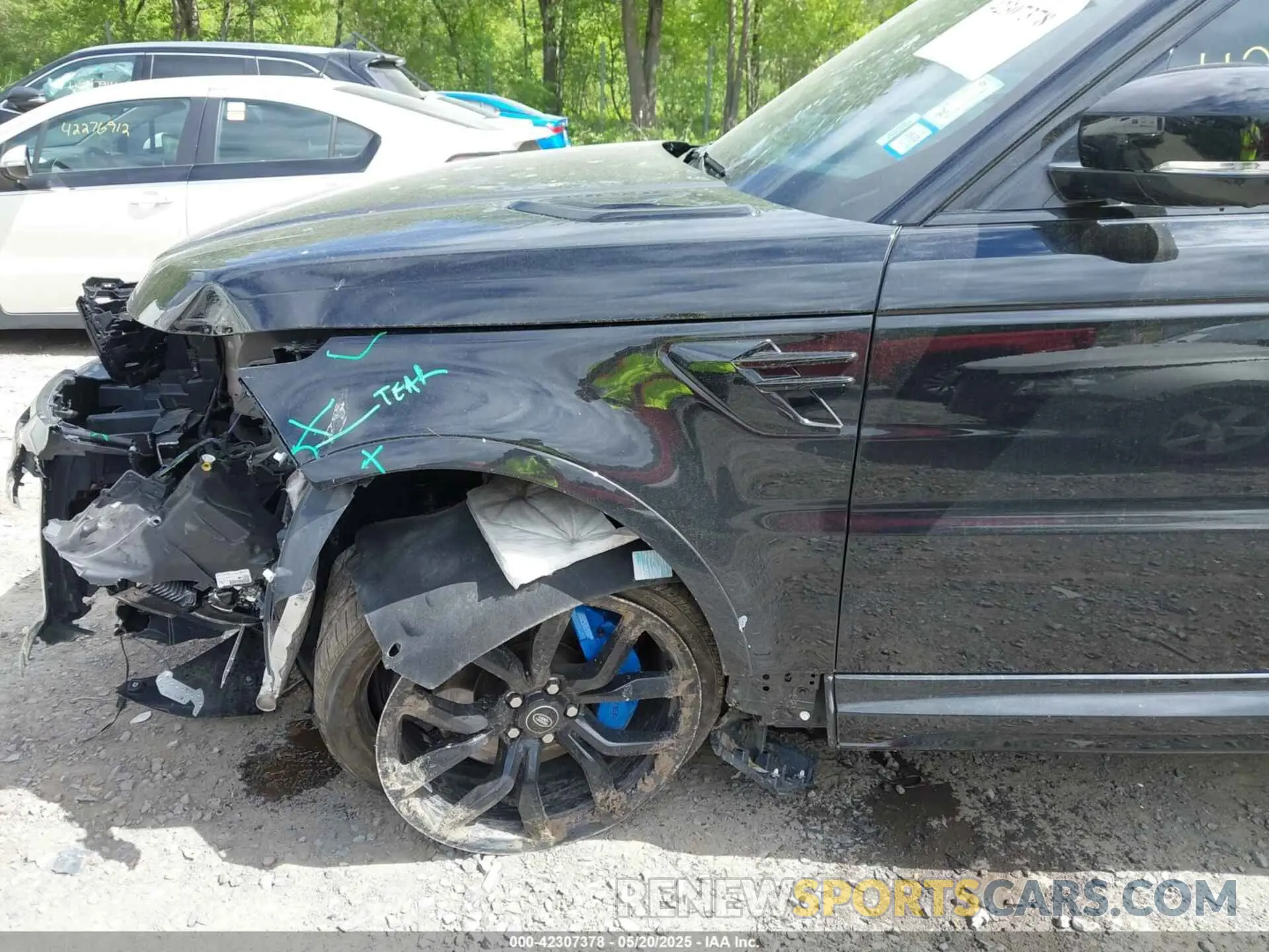 6 Фотография поврежденного автомобиля SALWZ2RE0MA795330 LAND ROVER RANGE ROVER SPORT 2021