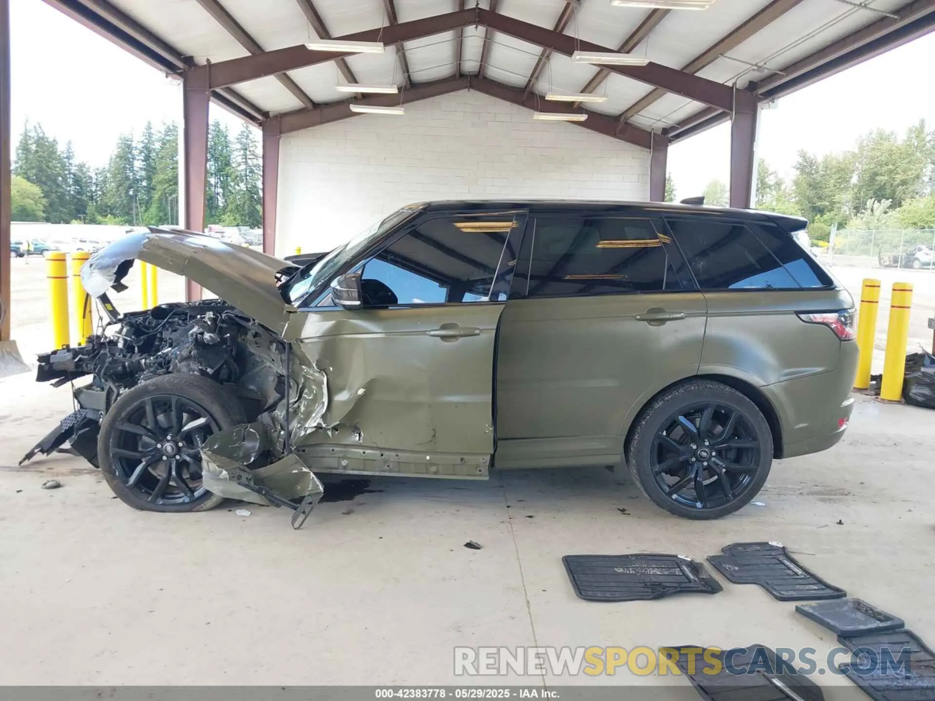 15 Фотография поврежденного автомобиля SALWZ2RE1MA781663 LAND ROVER RANGE ROVER SPORT 2021